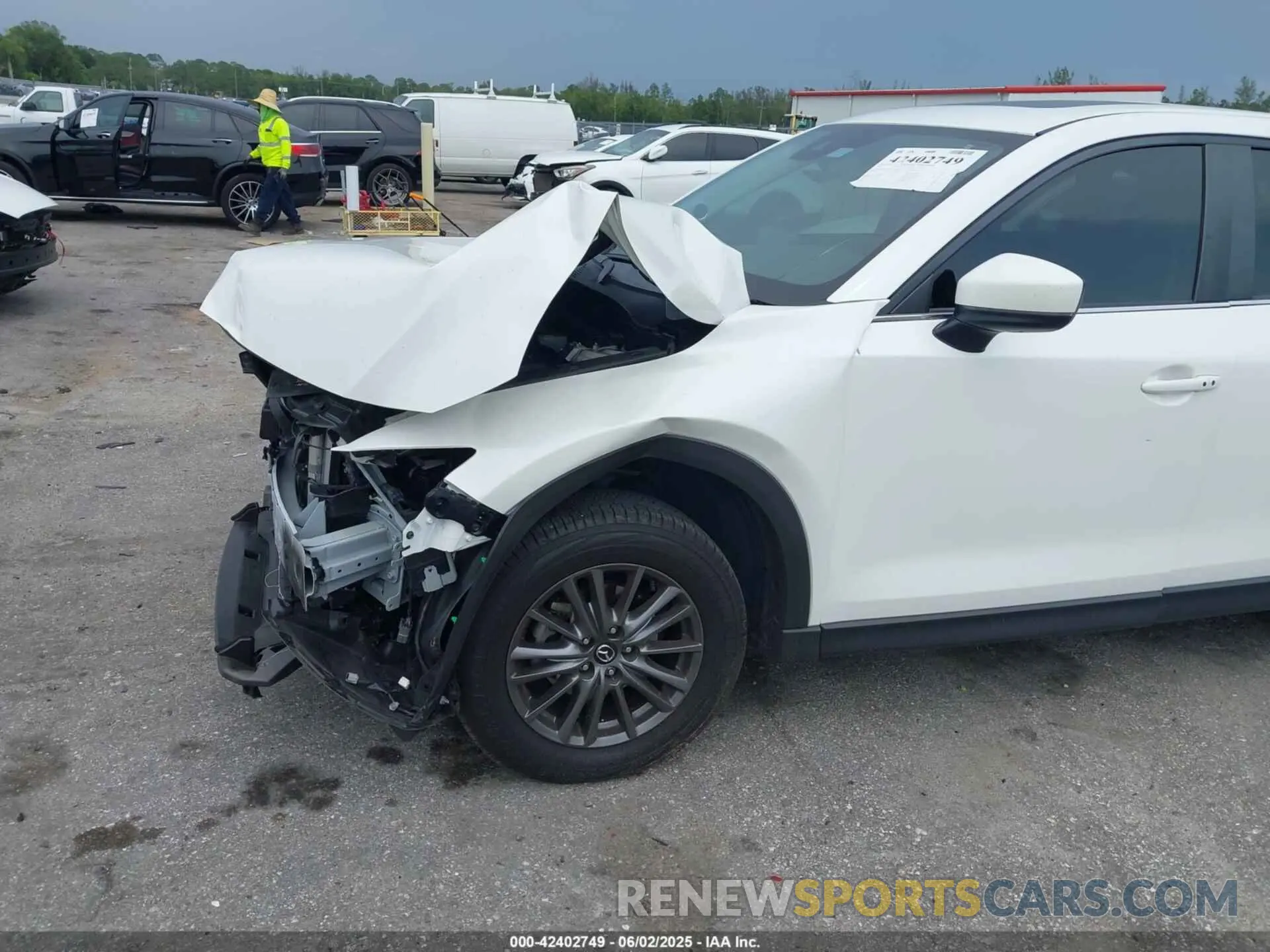 6 Photograph of a damaged car JM3KFACM1M0428782 MAZDA CX-5 2021