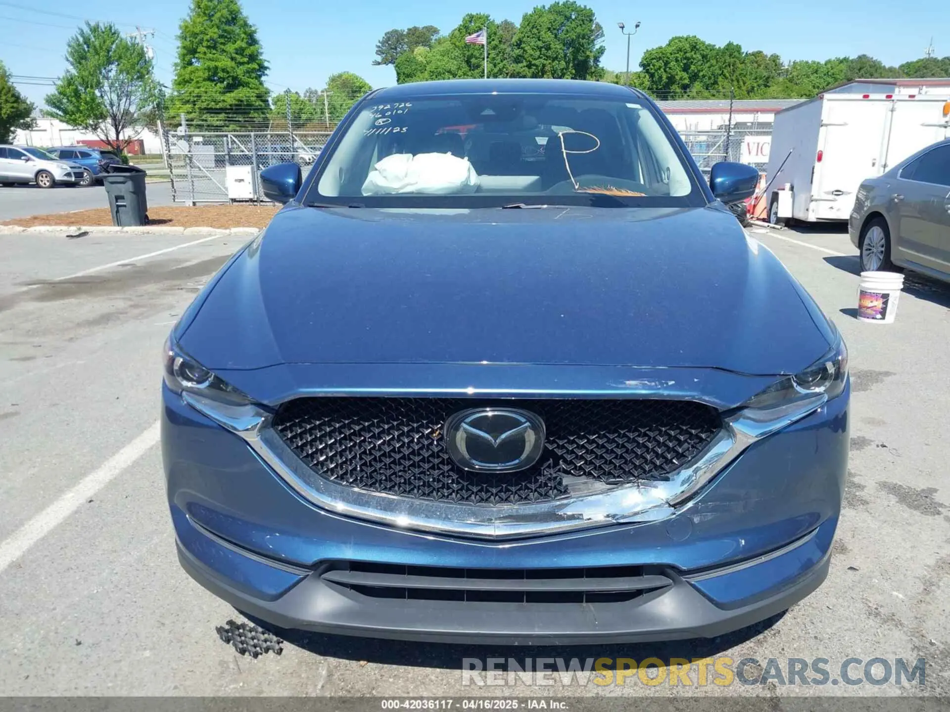 12 Фотография поврежденного автомобиля JM3KFACM1M0460101 MAZDA CX-5 2021
