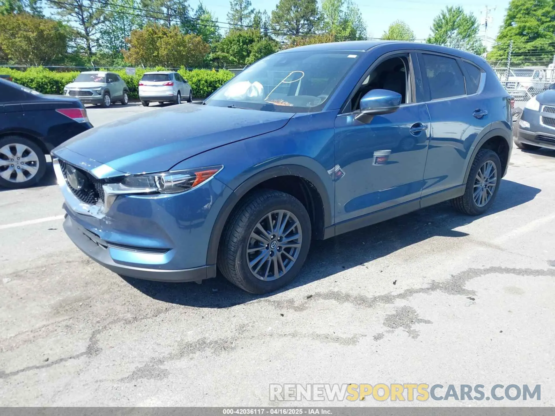 2 Фотография поврежденного автомобиля JM3KFACM1M0460101 MAZDA CX-5 2021