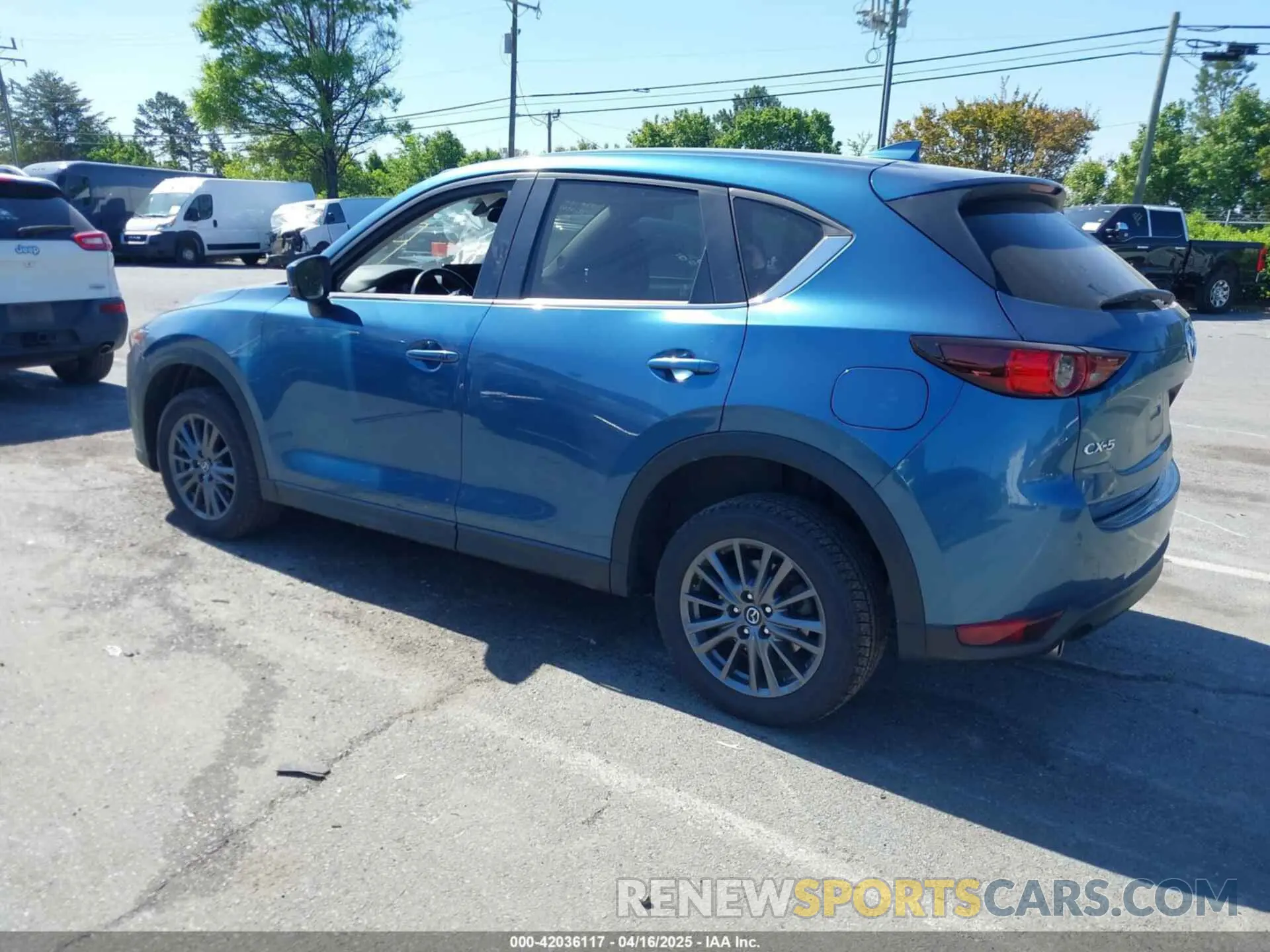 3 Фотография поврежденного автомобиля JM3KFACM1M0460101 MAZDA CX-5 2021