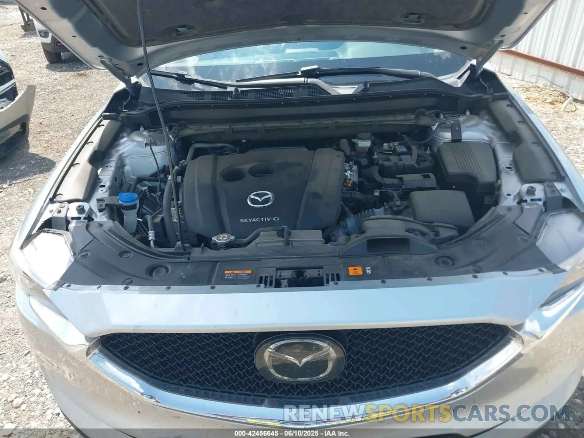 10 Фотография поврежденного автомобиля JM3KFACM2M0327685 MAZDA CX-5 2021