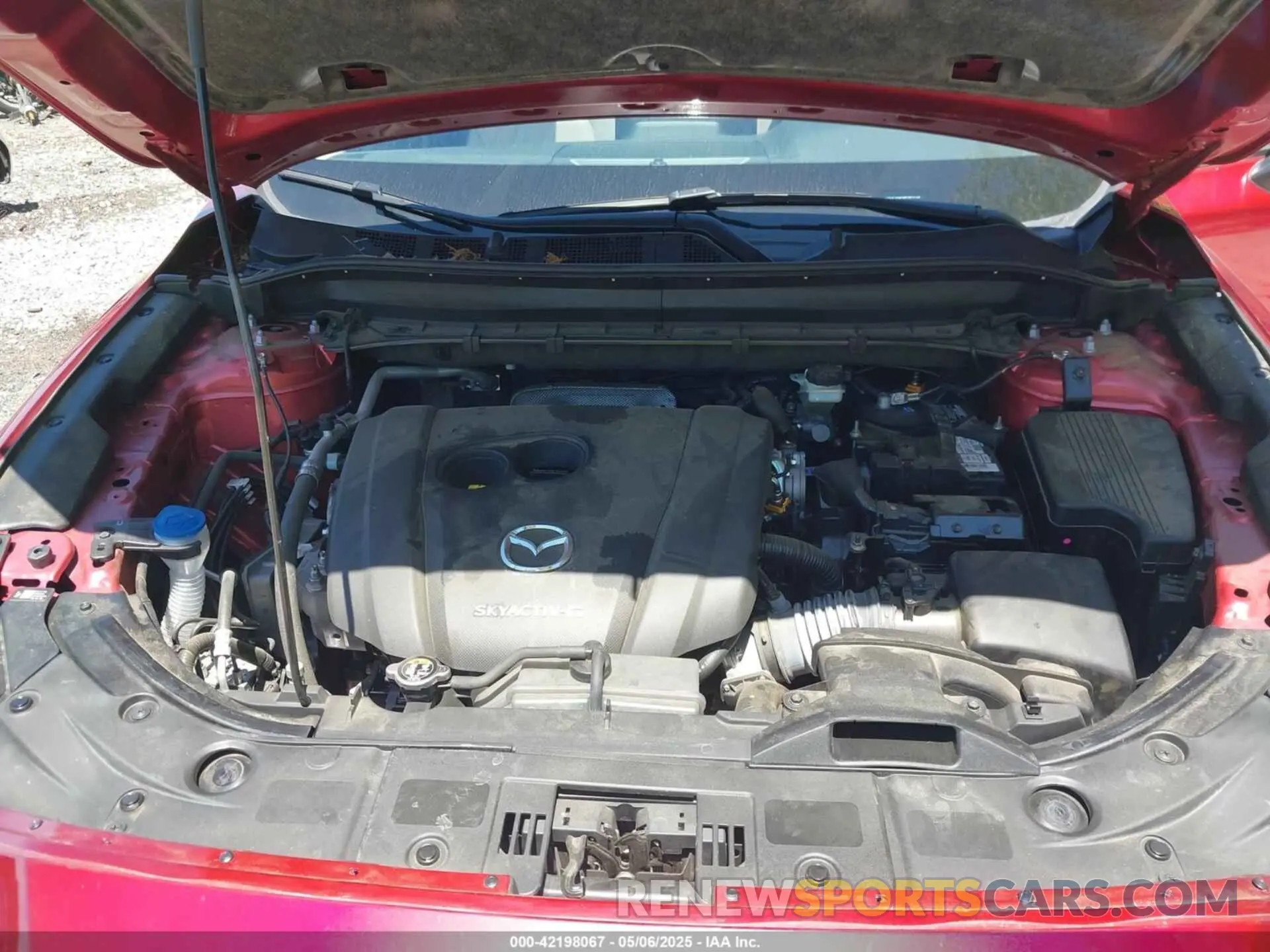 10 Фотография поврежденного автомобиля JM3KFACM2M0352165 MAZDA CX-5 2021