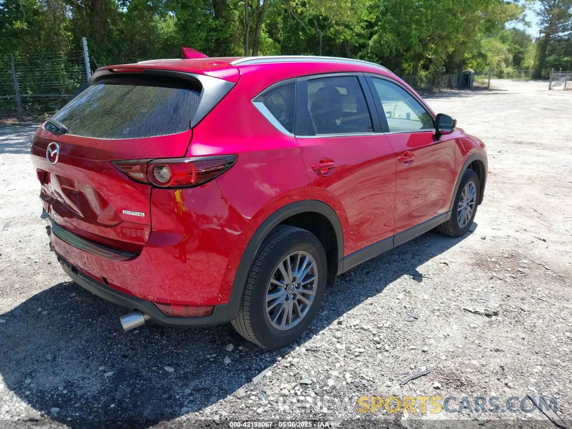 4 Фотография поврежденного автомобиля JM3KFACM2M0352165 MAZDA CX-5 2021