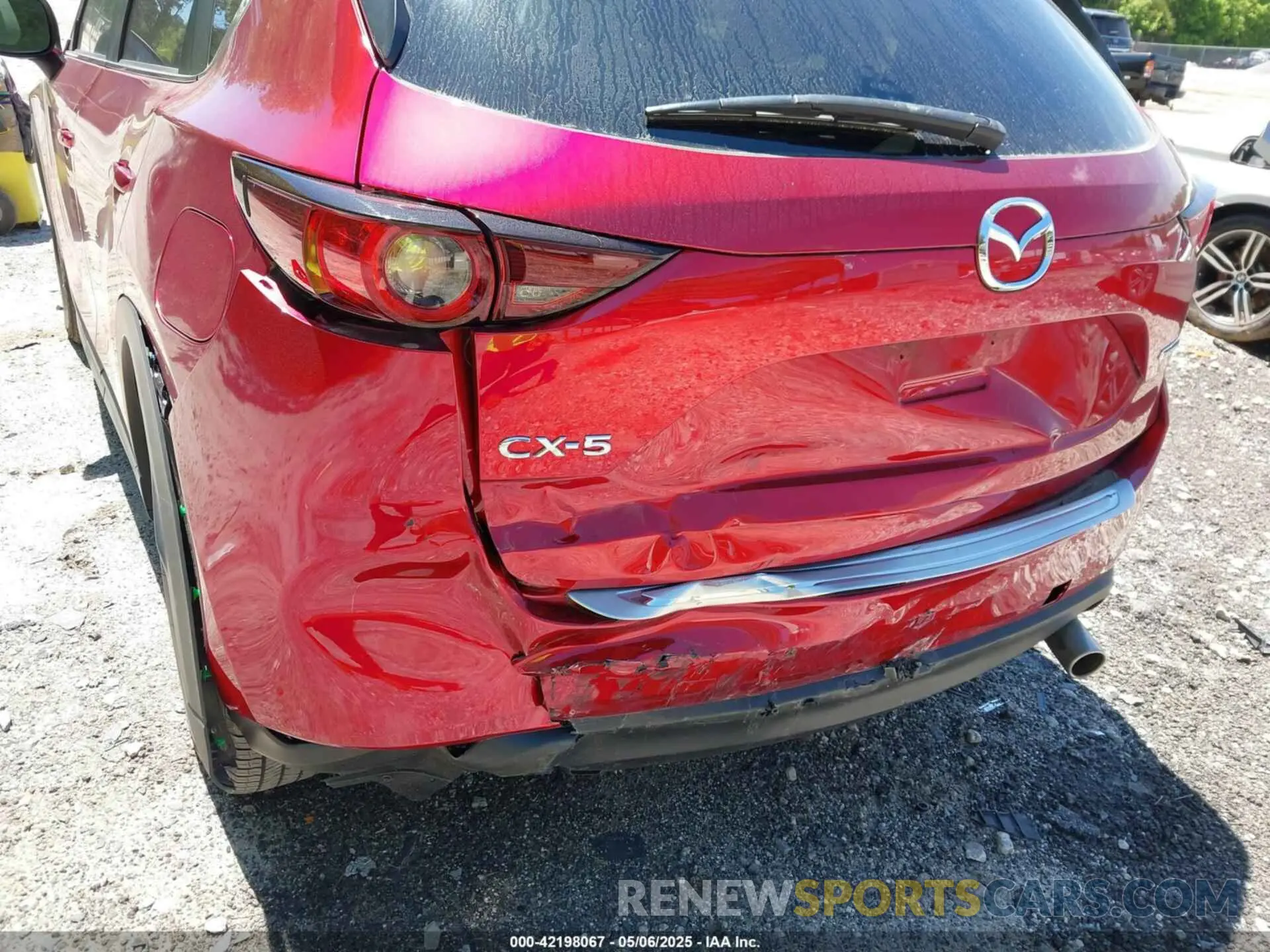 6 Фотография поврежденного автомобиля JM3KFACM2M0352165 MAZDA CX-5 2021