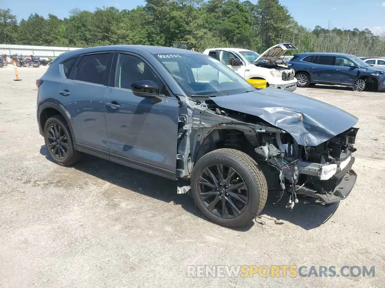 4 Photograph of a damaged car JM3KFACM2M0425938 MAZDA CX-5 2021