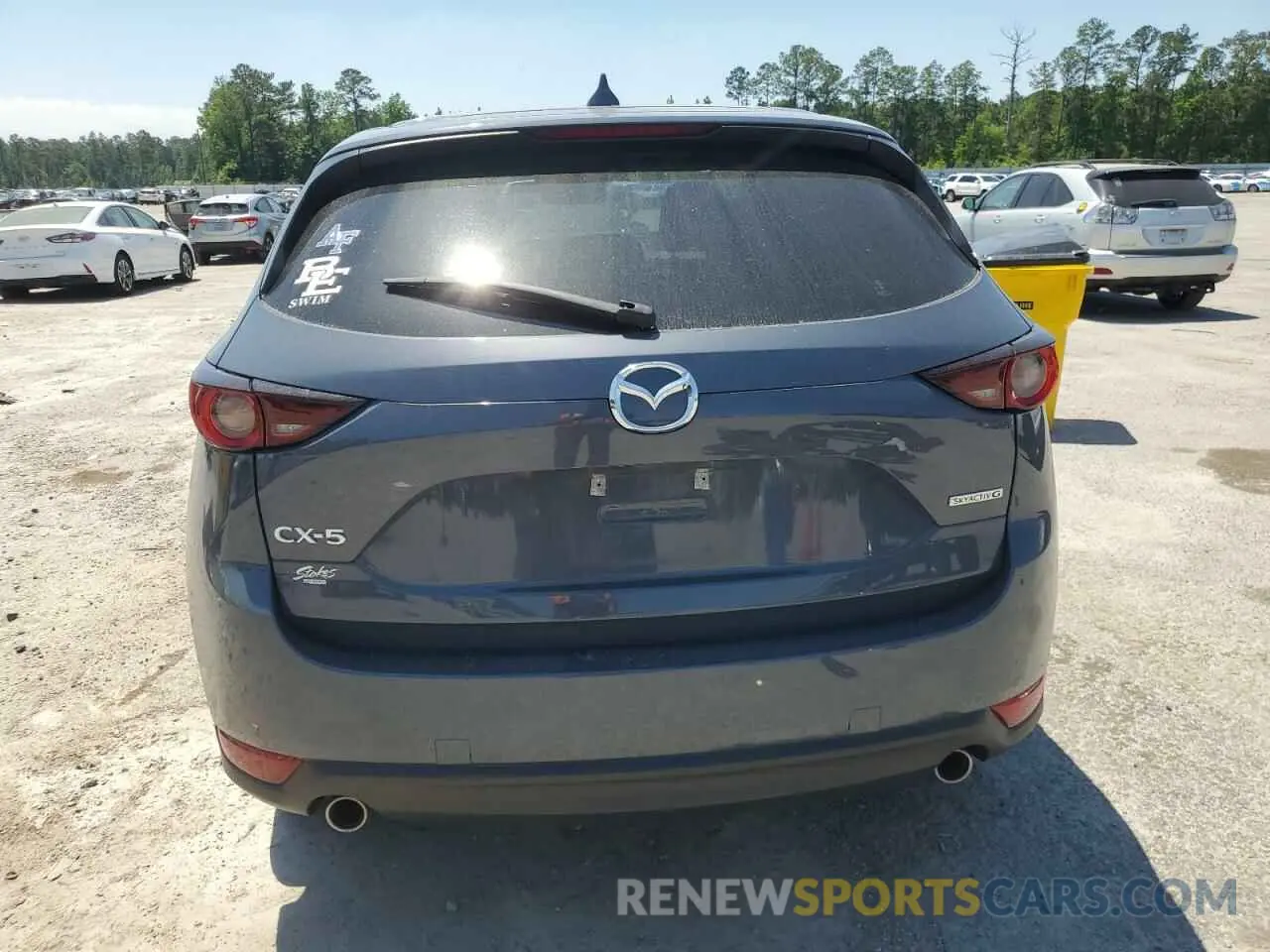 6 Photograph of a damaged car JM3KFACM2M0425938 MAZDA CX-5 2021