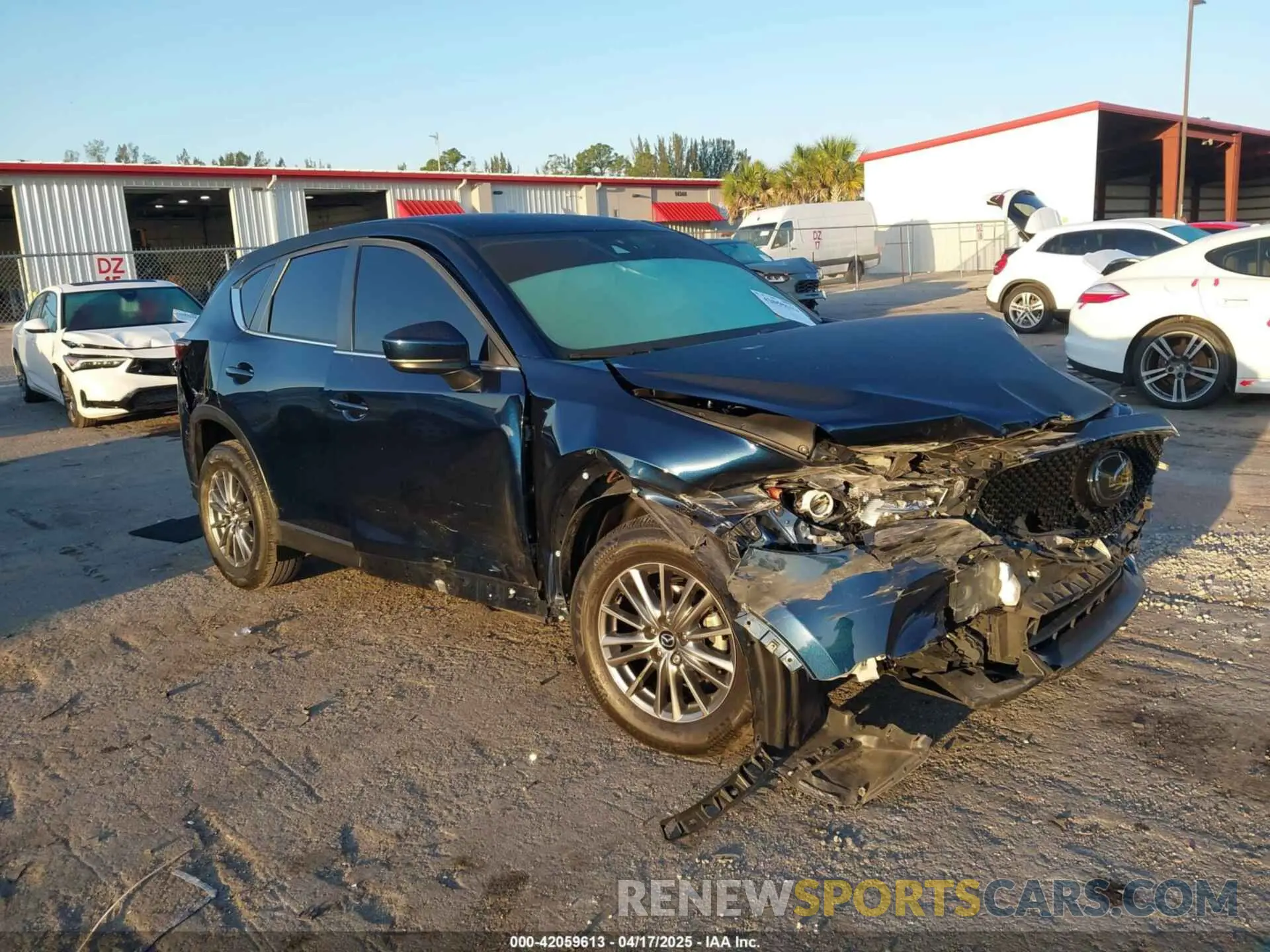 1 Фотография поврежденного автомобиля JM3KFACM2M0450340 MAZDA CX-5 2021