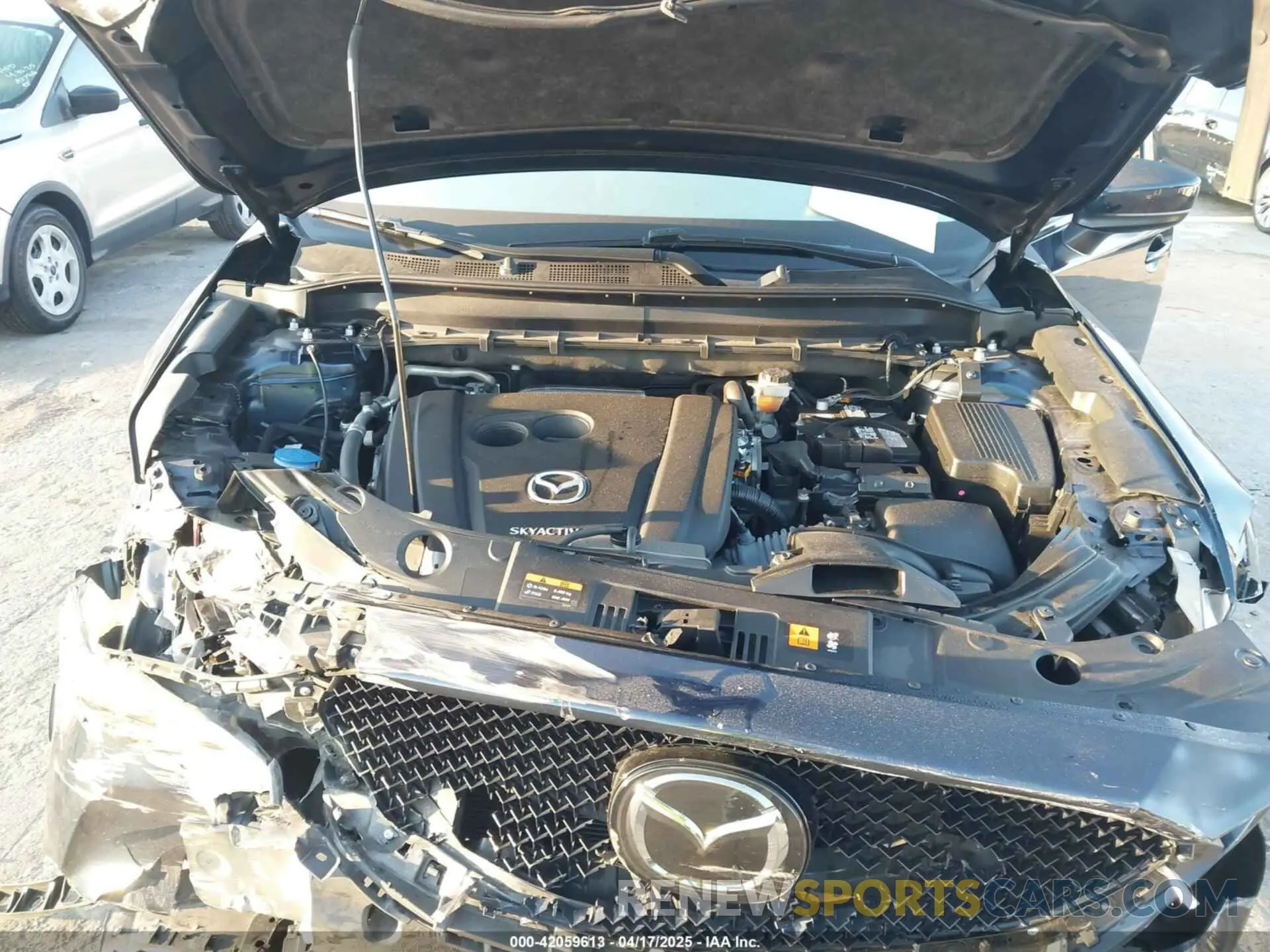 10 Фотография поврежденного автомобиля JM3KFACM2M0450340 MAZDA CX-5 2021