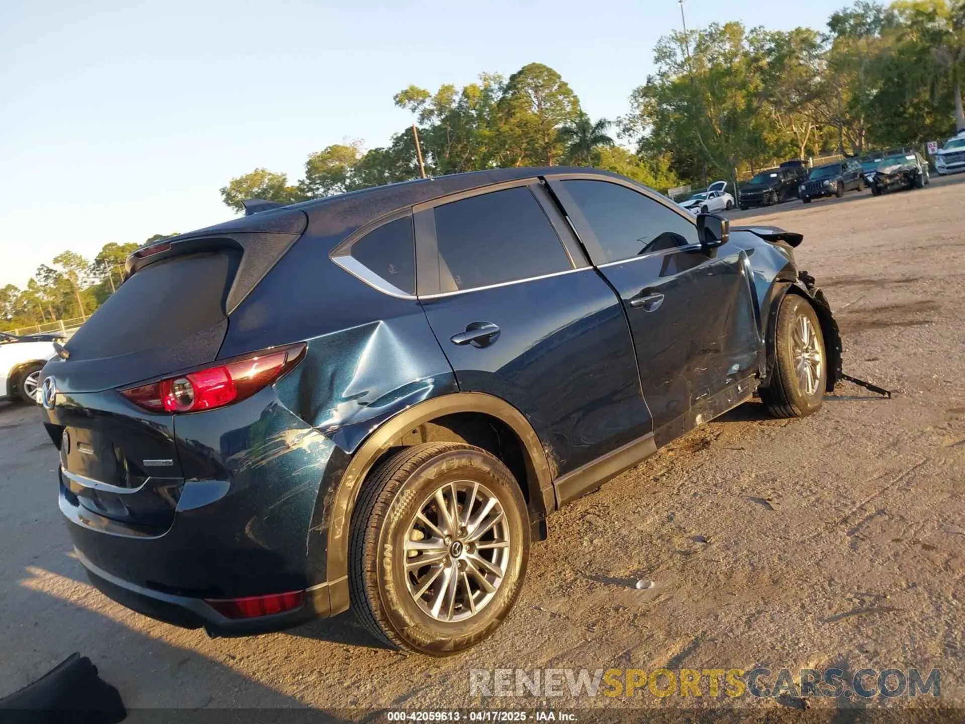 4 Фотография поврежденного автомобиля JM3KFACM2M0450340 MAZDA CX-5 2021