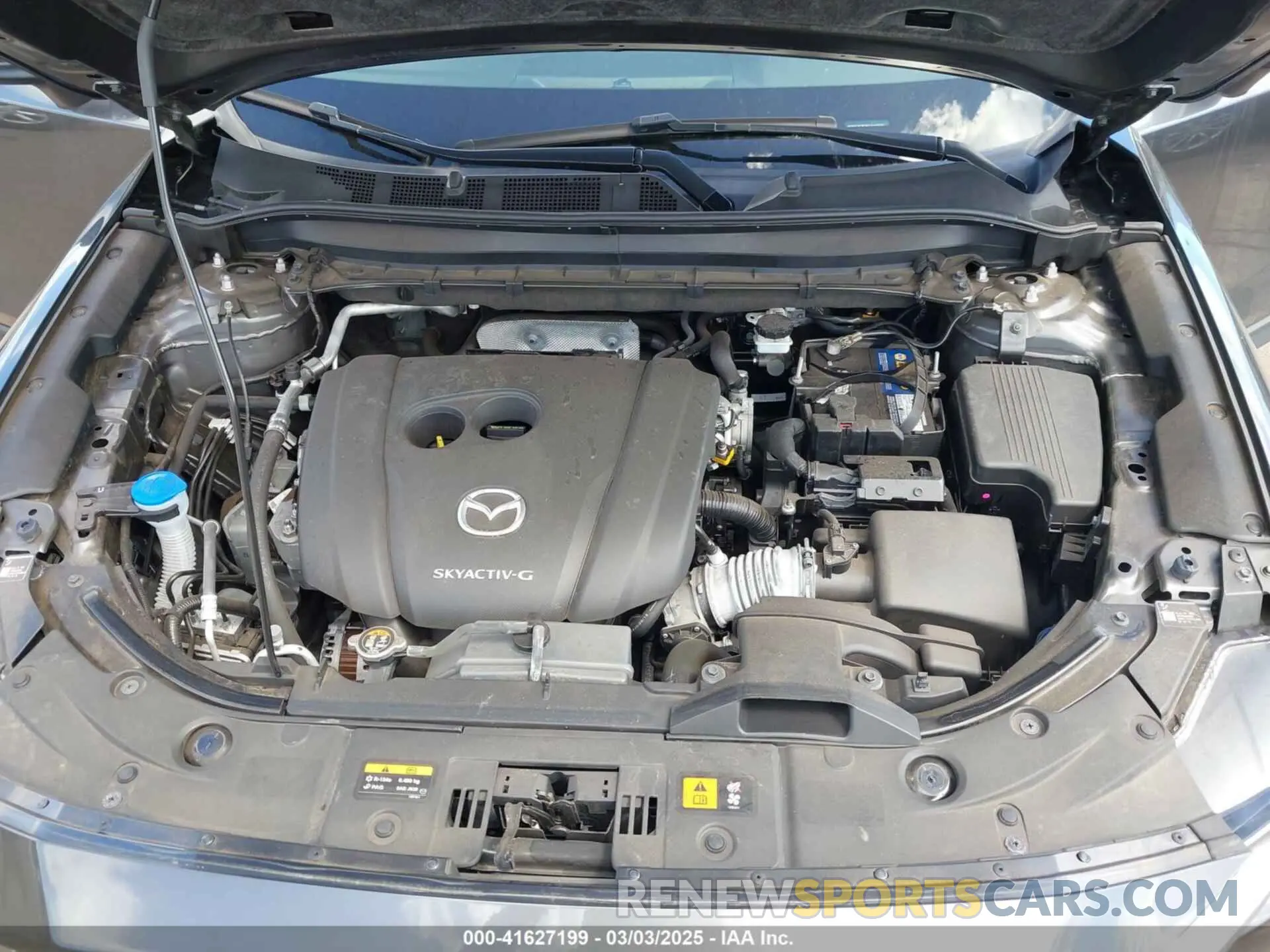 10 Фотография поврежденного автомобиля JM3KFACM2M1348305 MAZDA CX-5 2021