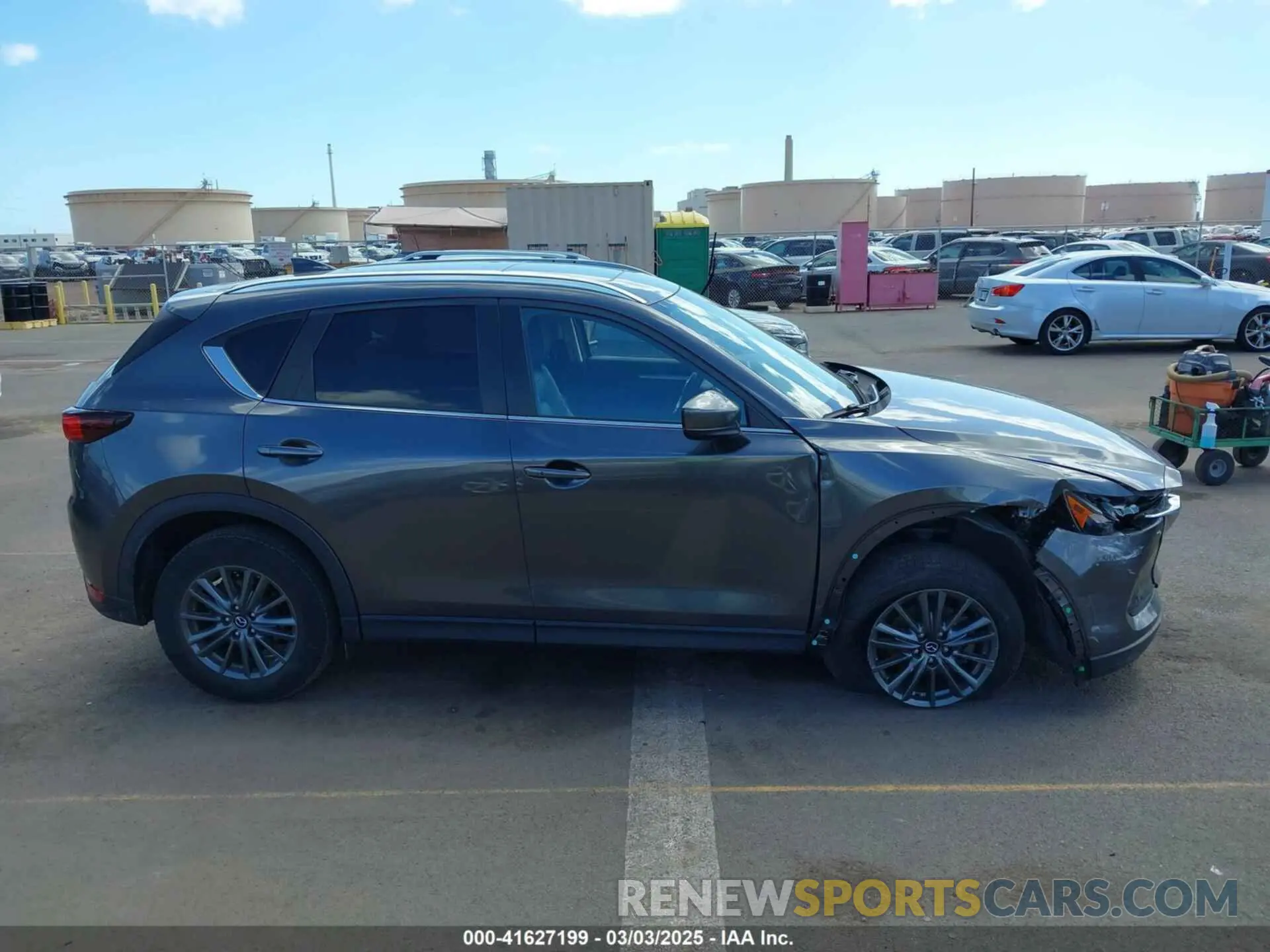 14 Фотография поврежденного автомобиля JM3KFACM2M1348305 MAZDA CX-5 2021