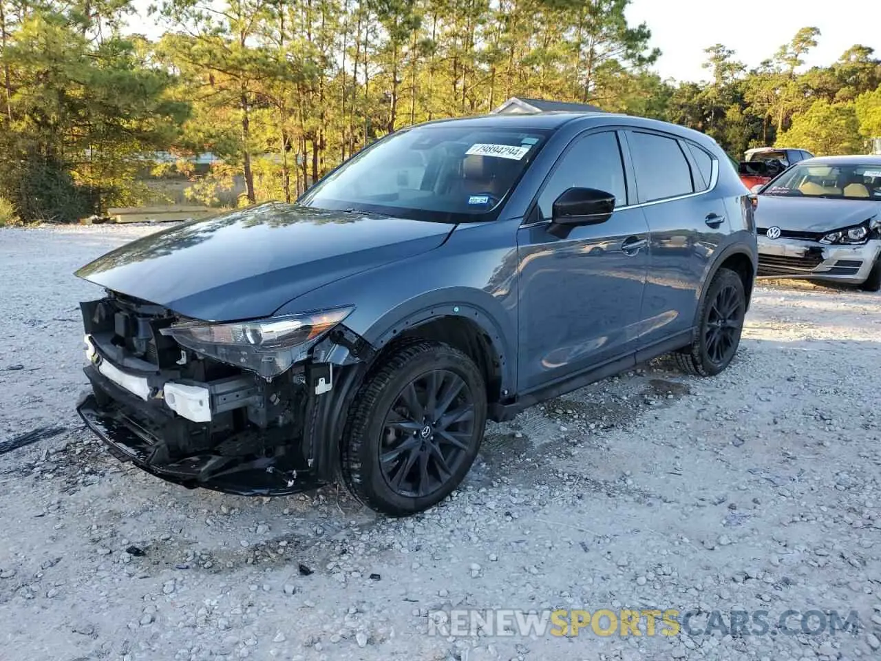 1 Фотография поврежденного автомобиля JM3KFACM3M0387734 MAZDA CX-5 2021