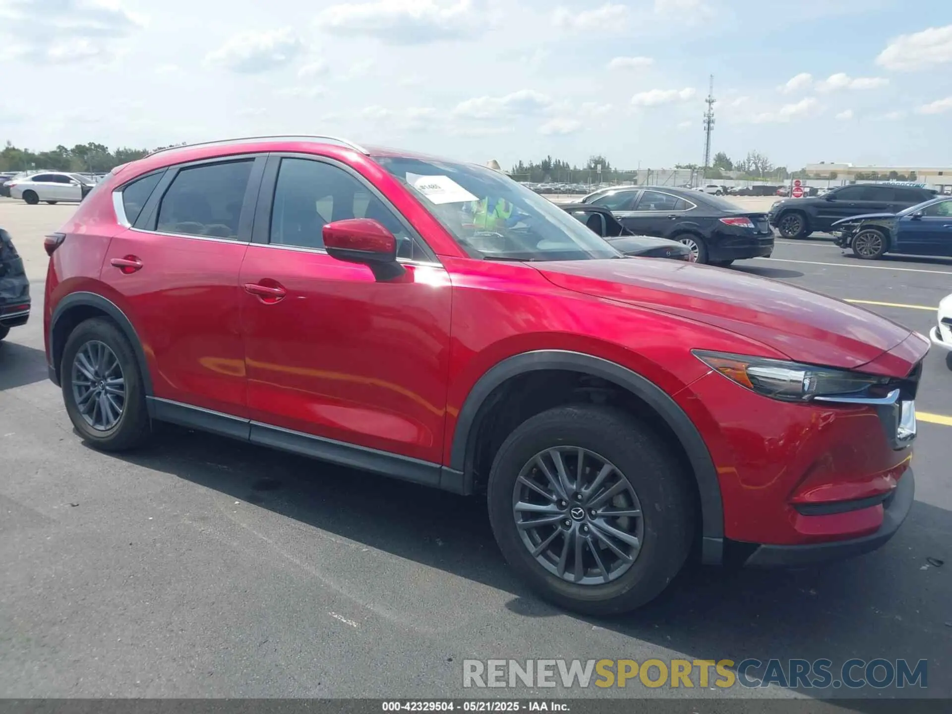 1 Photograph of a damaged car JM3KFACM3M0405388 MAZDA CX-5 2021