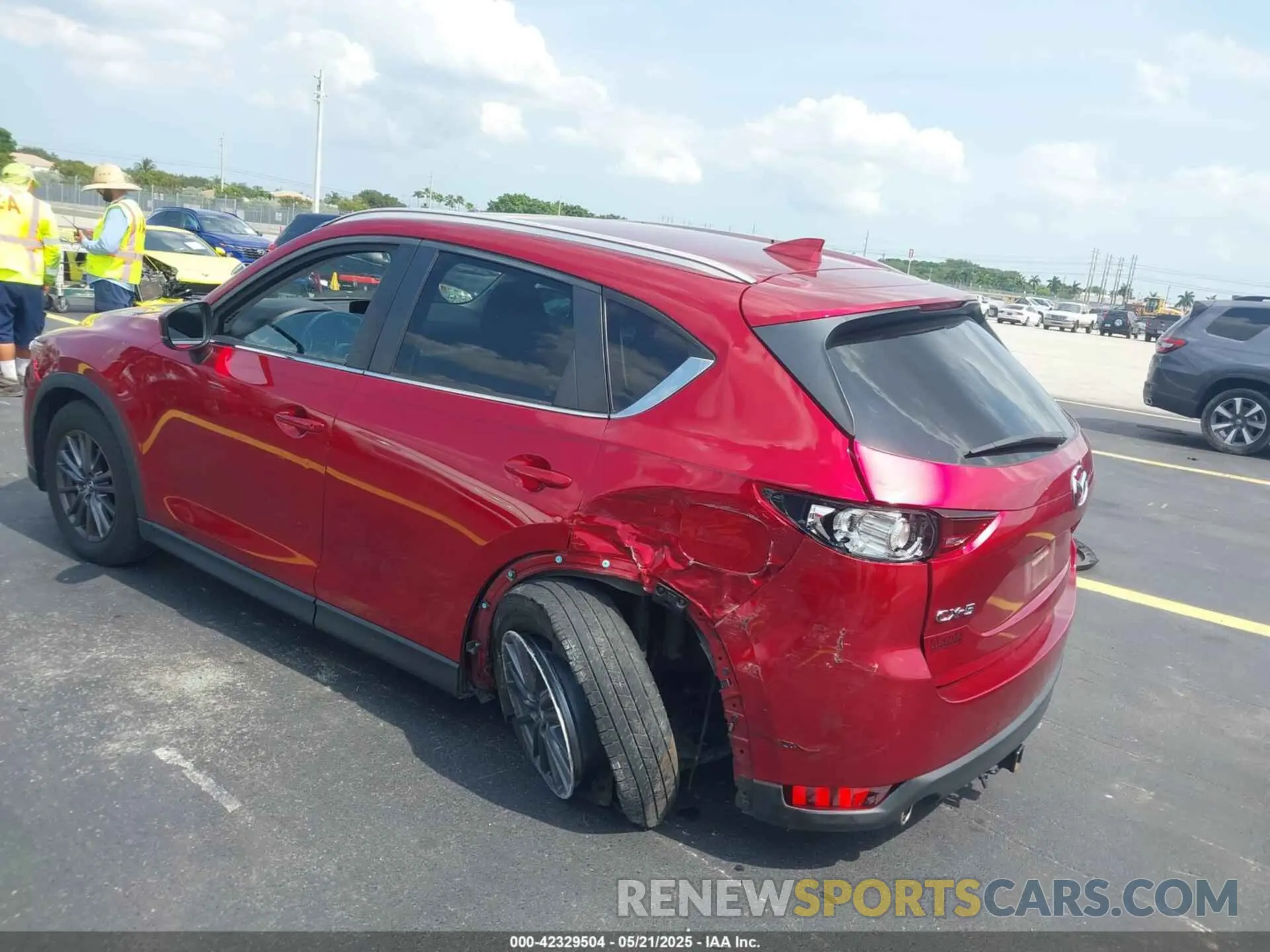 3 Photograph of a damaged car JM3KFACM3M0405388 MAZDA CX-5 2021
