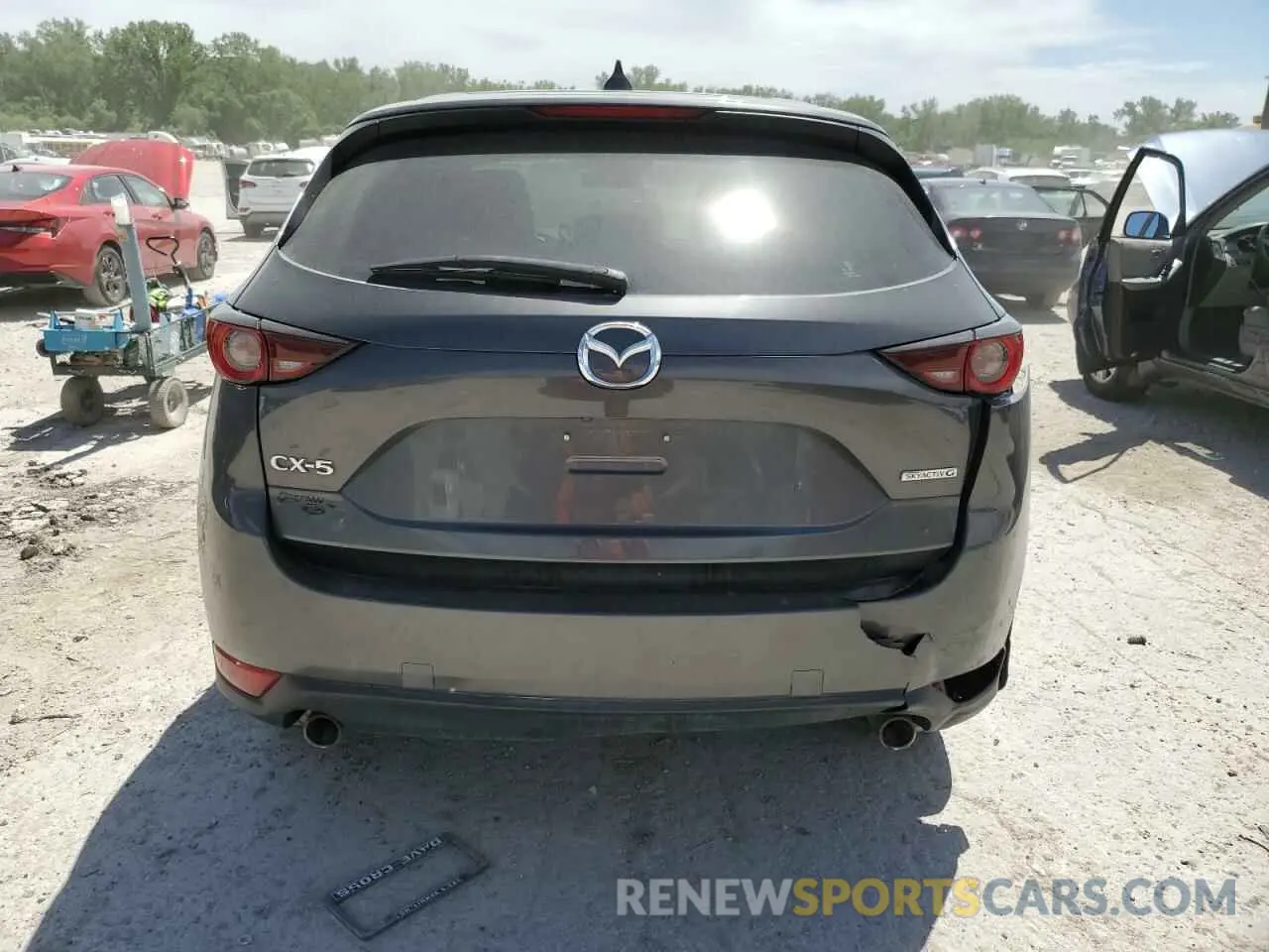6 Photograph of a damaged car JM3KFACM4M0341183 MAZDA CX-5 2021