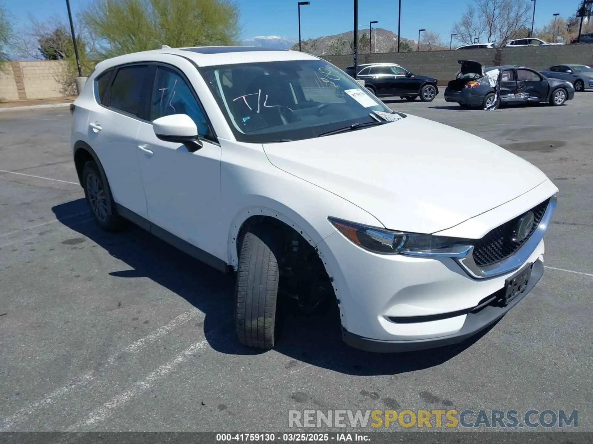 1 Photograph of a damaged car JM3KFACM4M0349946 MAZDA CX-5 2021