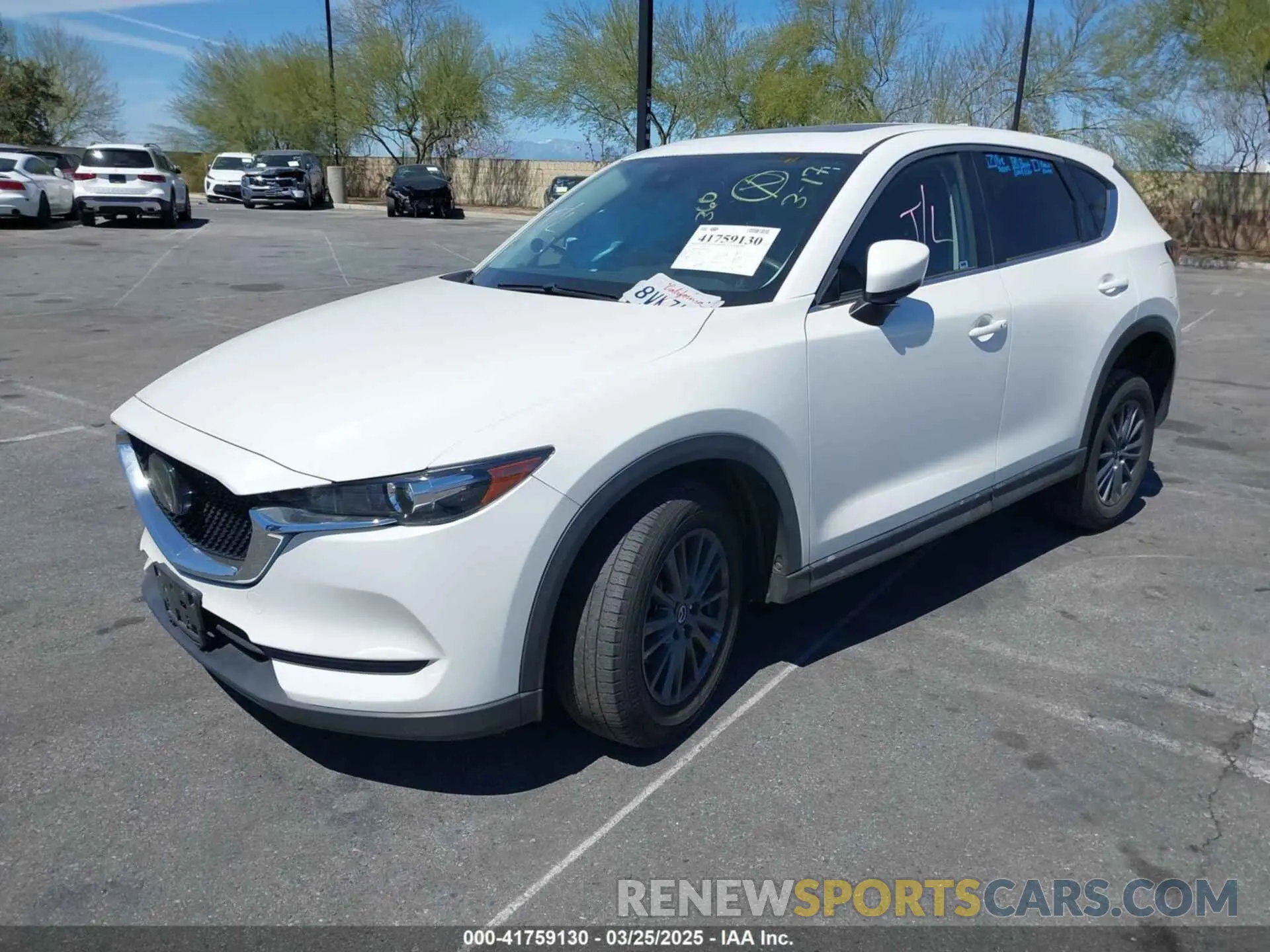 2 Photograph of a damaged car JM3KFACM4M0349946 MAZDA CX-5 2021