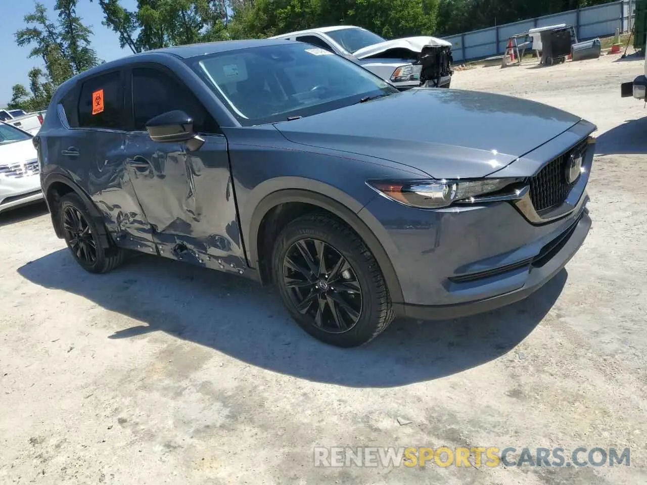4 Photograph of a damaged car JM3KFACM4M0377729 MAZDA CX-5 2021
