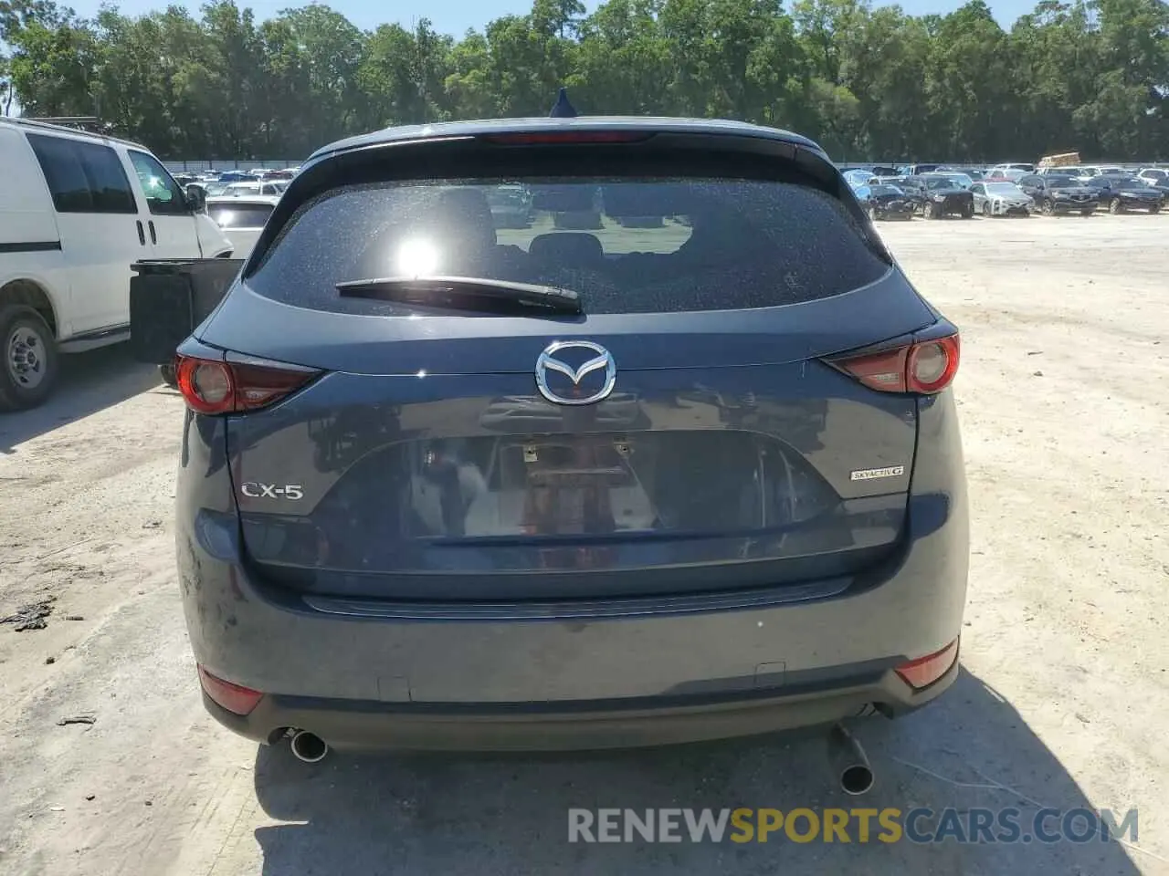6 Photograph of a damaged car JM3KFACM4M0377729 MAZDA CX-5 2021