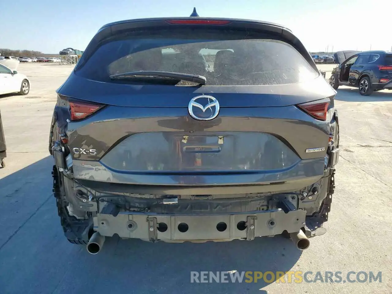 6 Photograph of a damaged car JM3KFACM5M0417008 MAZDA CX-5 2021