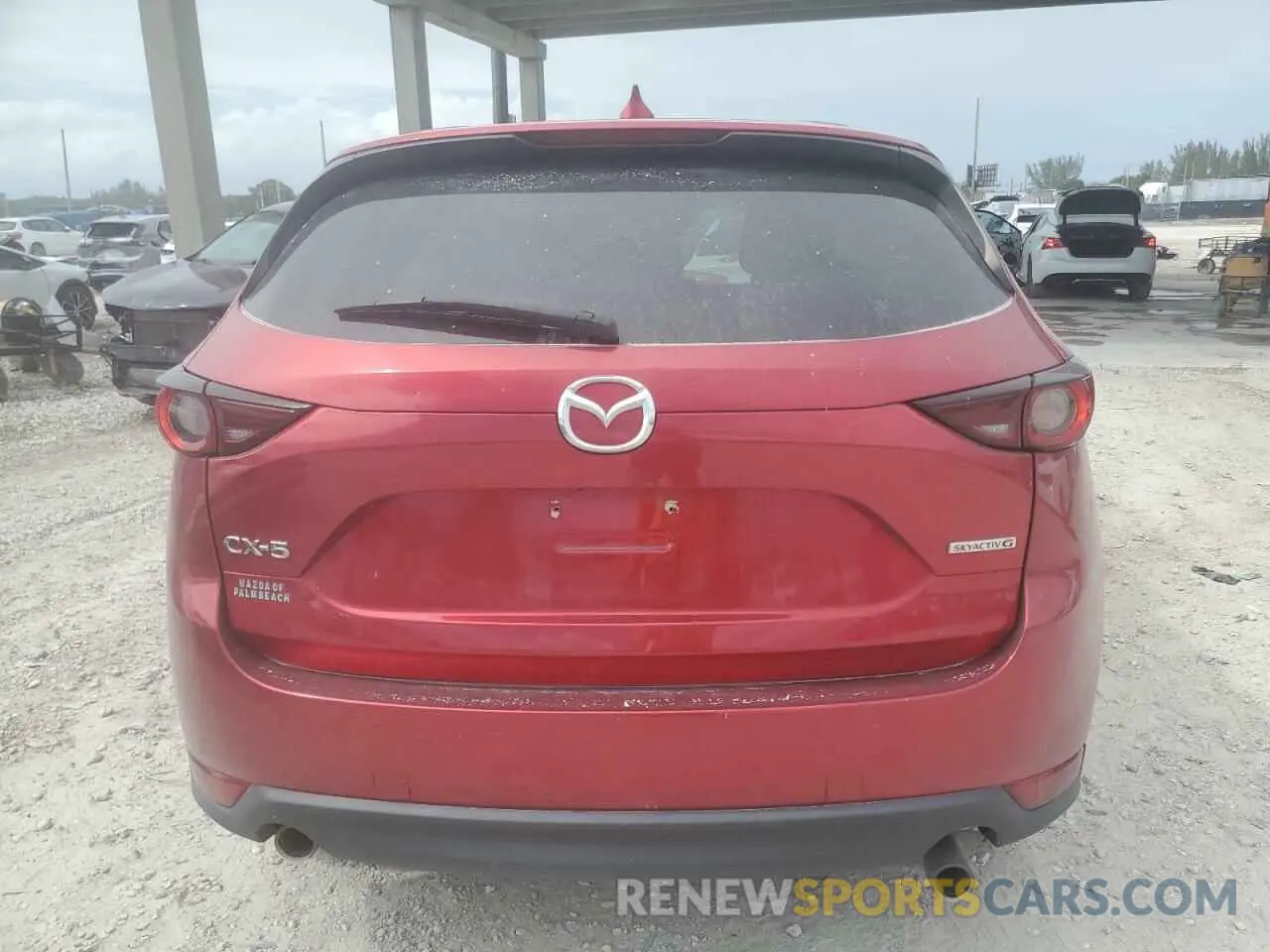 6 Фотография поврежденного автомобиля JM3KFACM6M0359166 MAZDA CX-5 2021