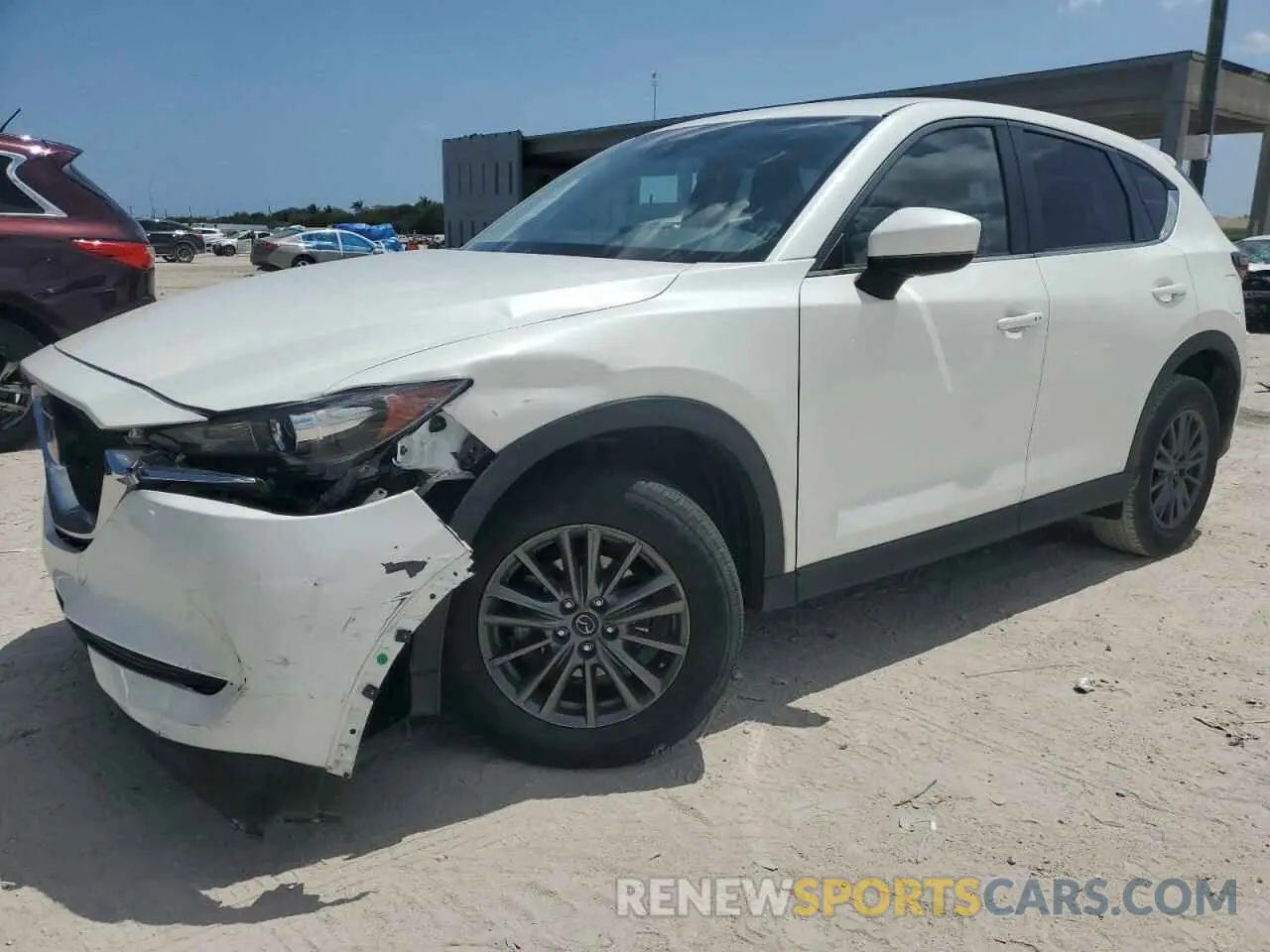 1 Photograph of a damaged car JM3KFACM6M0480599 MAZDA CX-5 2021