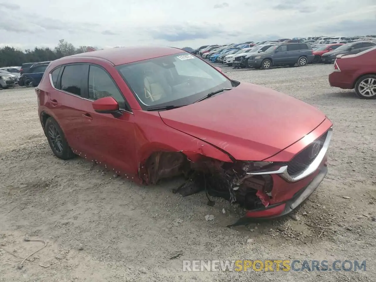 4 Photograph of a damaged car JM3KFACM7M0334633 MAZDA CX-5 2021