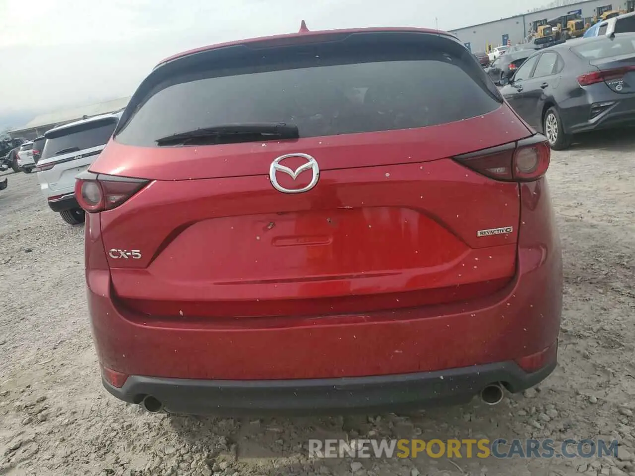 6 Photograph of a damaged car JM3KFACM7M0334633 MAZDA CX-5 2021