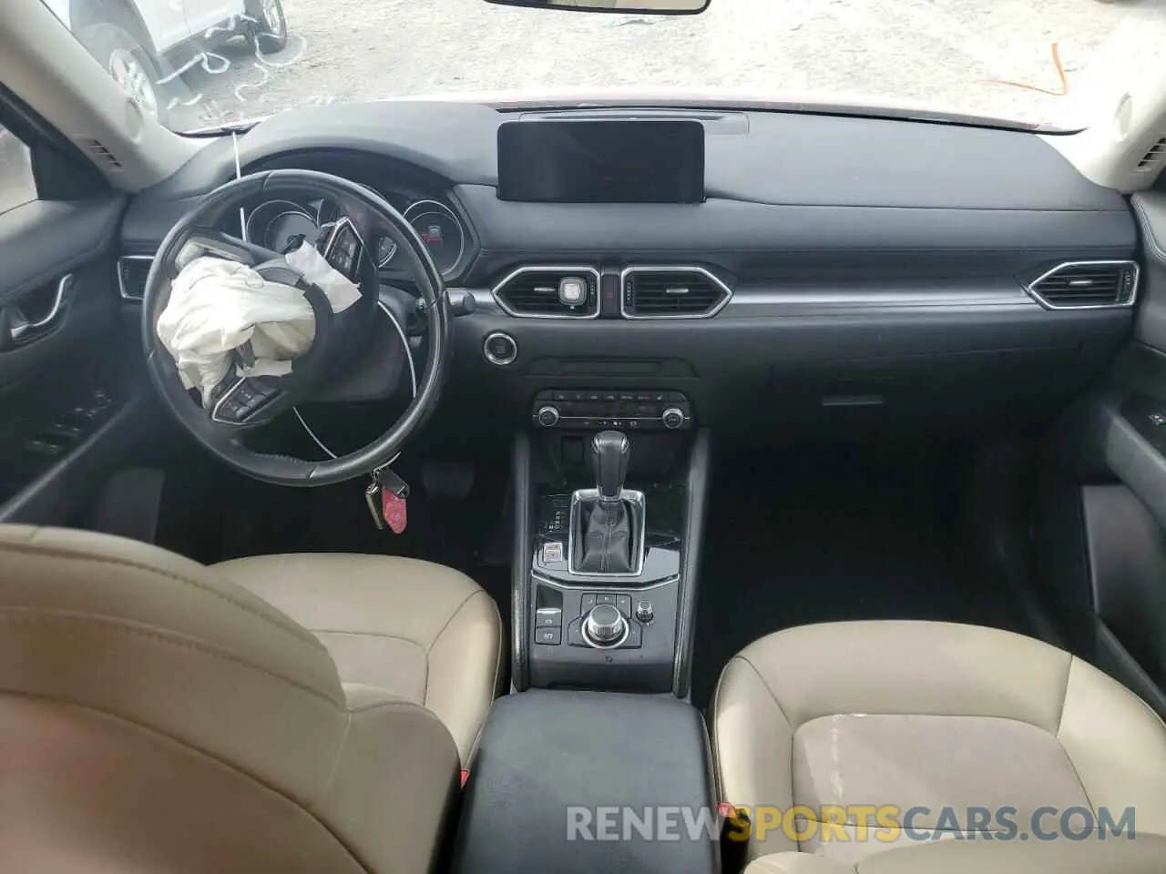 8 Photograph of a damaged car JM3KFACM7M0334633 MAZDA CX-5 2021