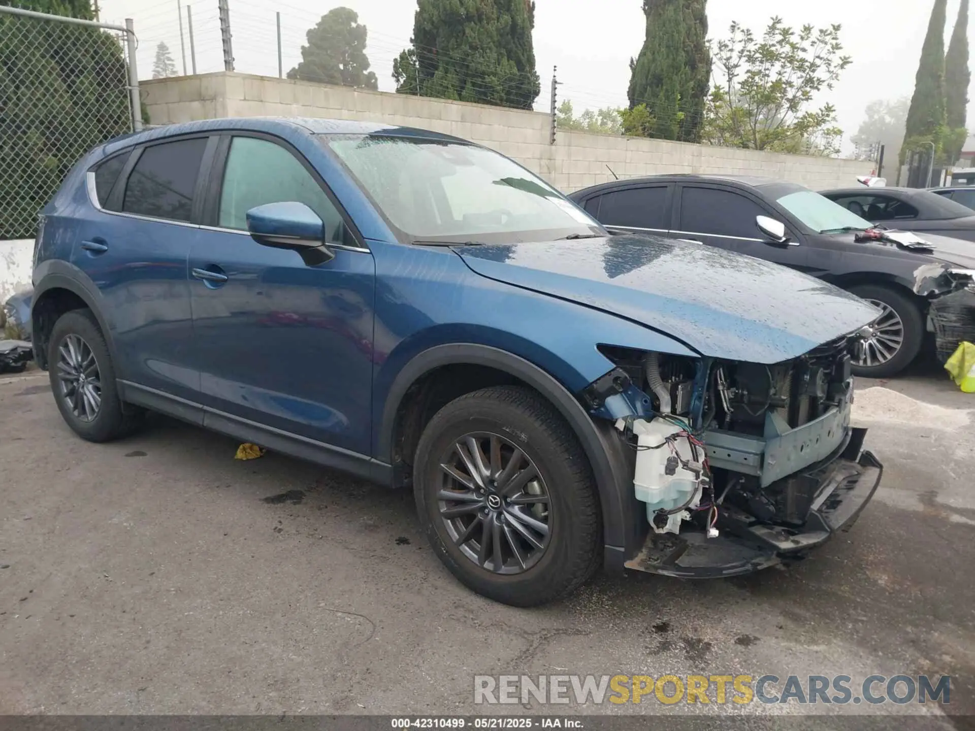 1 Photograph of a damaged car JM3KFACM7M0417446 MAZDA CX-5 2021