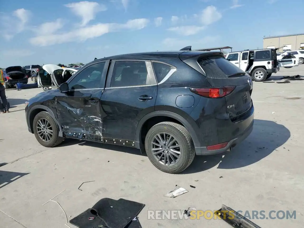 2 Фотография поврежденного автомобиля JM3KFACM8M0312897 MAZDA CX-5 2021