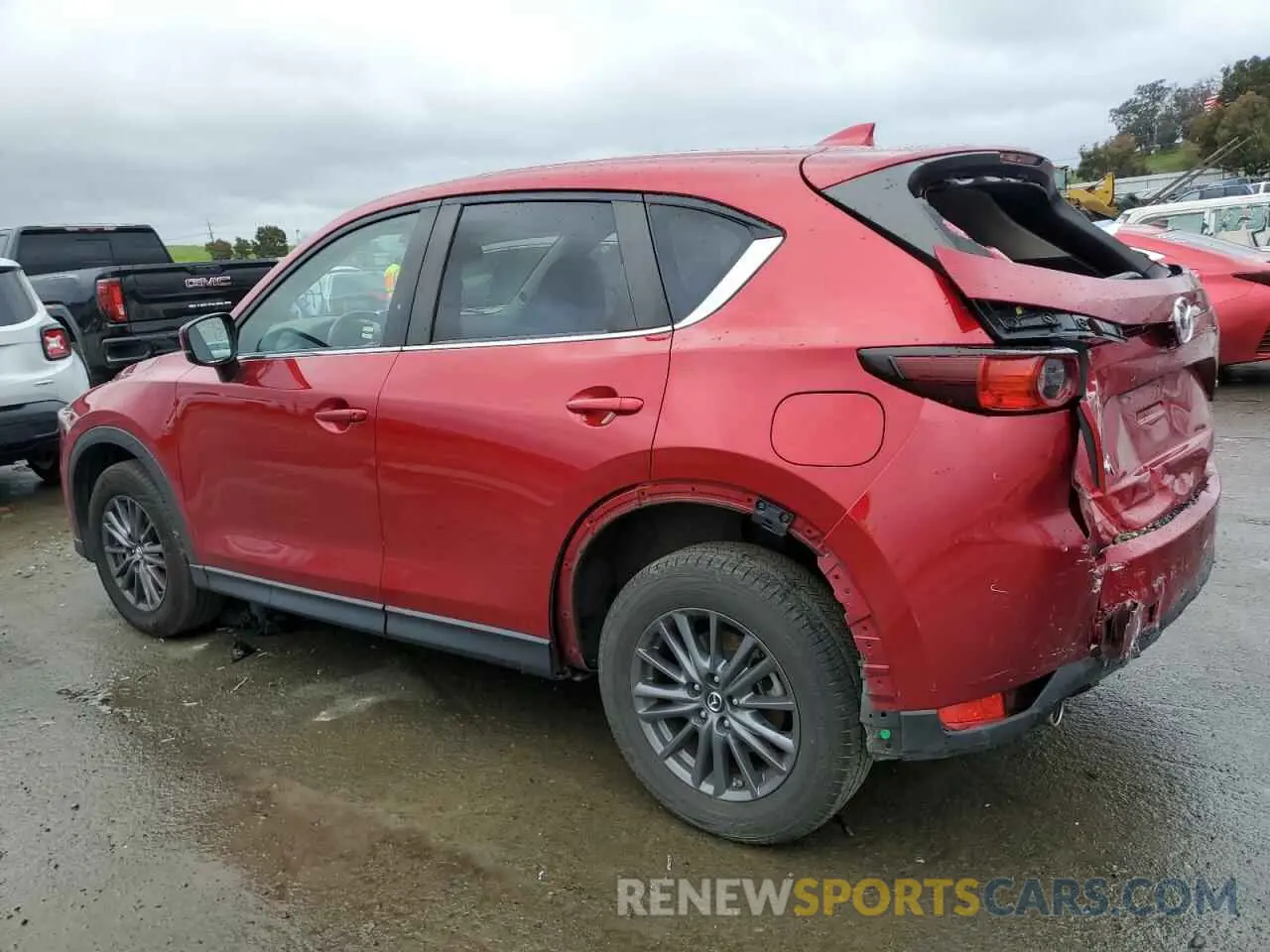 2 Фотография поврежденного автомобиля JM3KFACM8M0406987 MAZDA CX-5 2021