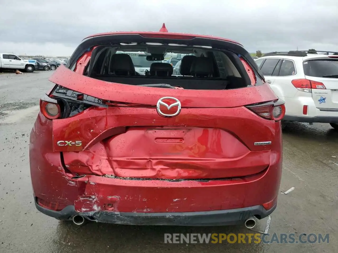 6 Фотография поврежденного автомобиля JM3KFACM8M0406987 MAZDA CX-5 2021