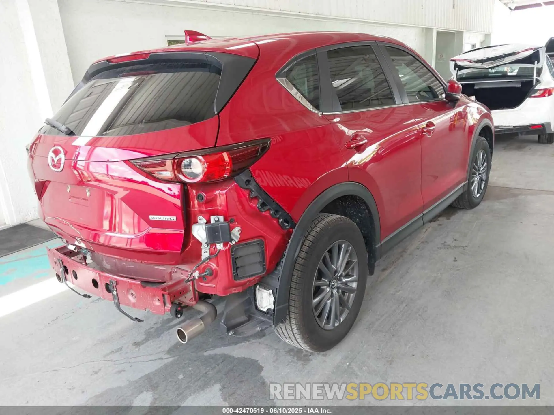 4 Фотография поврежденного автомобиля JM3KFACM8M1305118 MAZDA CX-5 2021