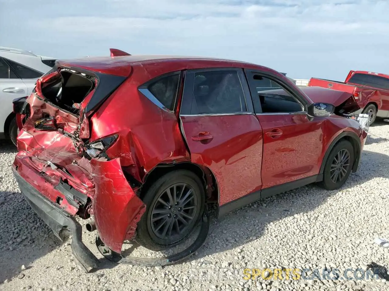 3 Photograph of a damaged car JM3KFACM9M0391125 MAZDA CX-5 2021