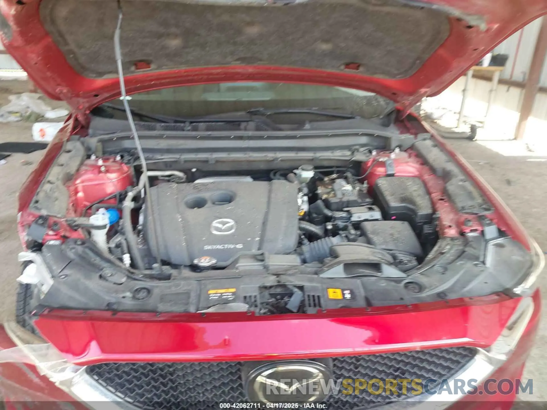 10 Photograph of a damaged car JM3KFACM9M0398978 MAZDA CX-5 2021