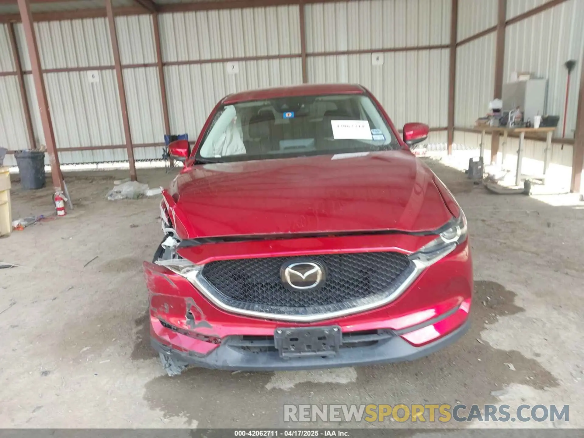 12 Photograph of a damaged car JM3KFACM9M0398978 MAZDA CX-5 2021