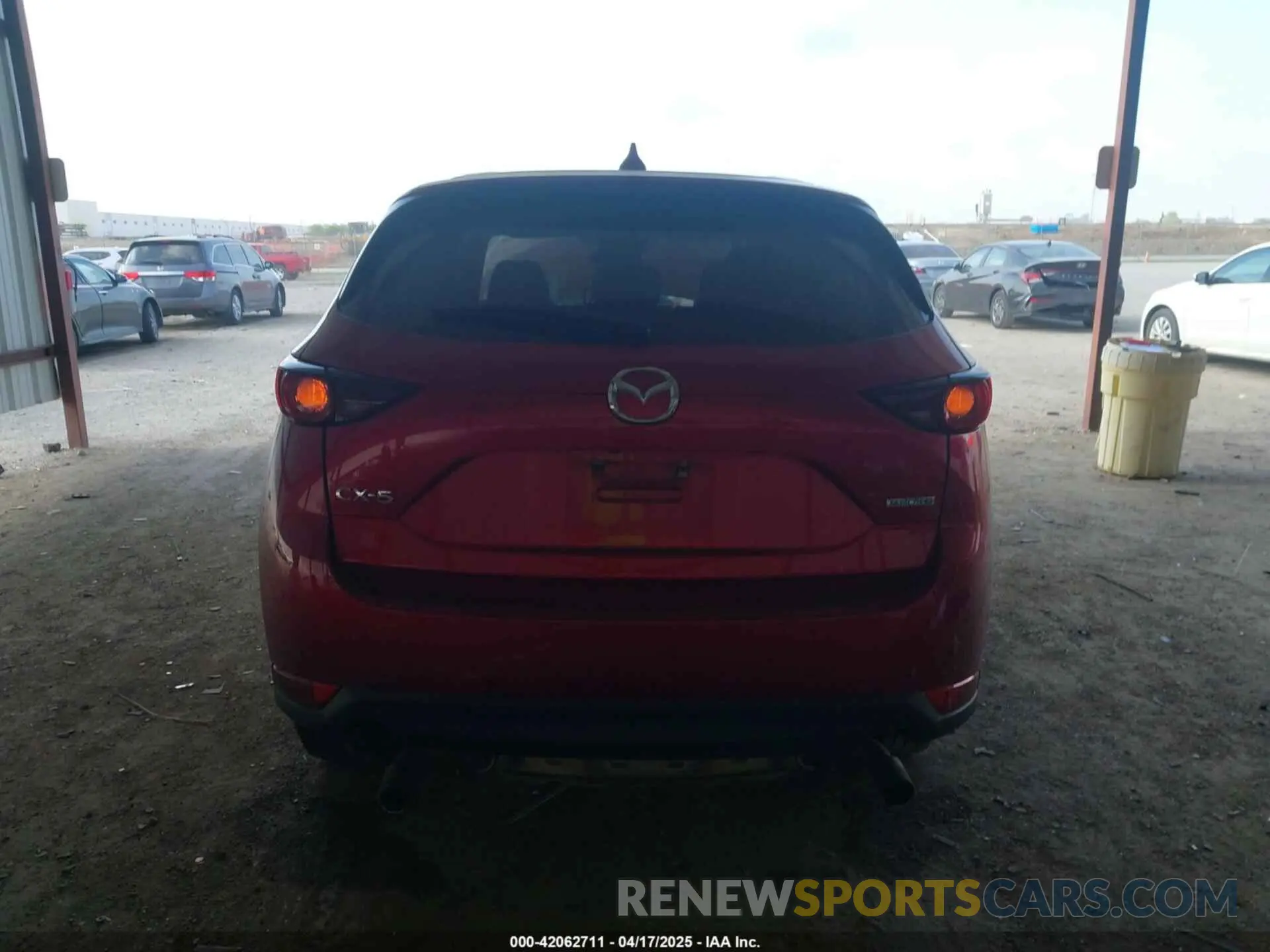 16 Photograph of a damaged car JM3KFACM9M0398978 MAZDA CX-5 2021