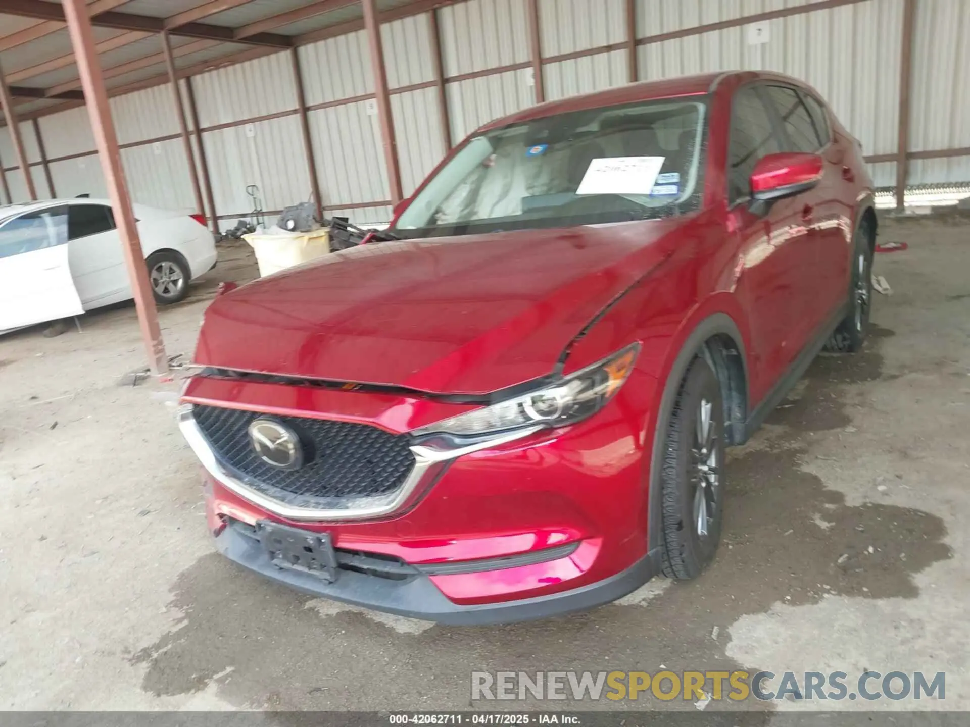 2 Photograph of a damaged car JM3KFACM9M0398978 MAZDA CX-5 2021