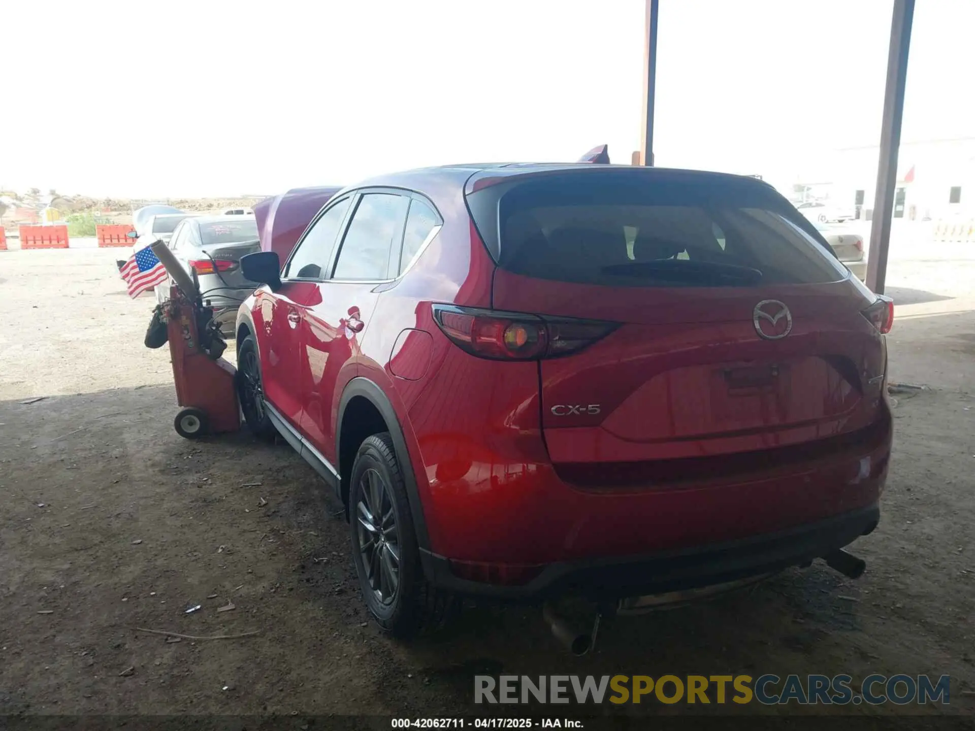 3 Photograph of a damaged car JM3KFACM9M0398978 MAZDA CX-5 2021