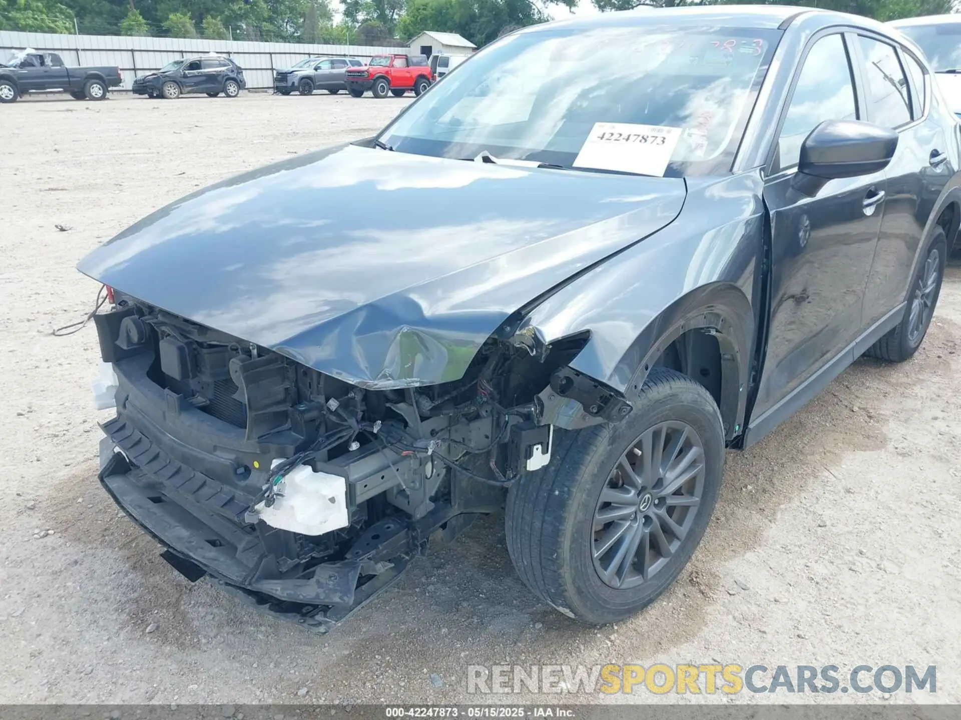 6 Photograph of a damaged car JM3KFACM9M0461562 MAZDA CX-5 2021