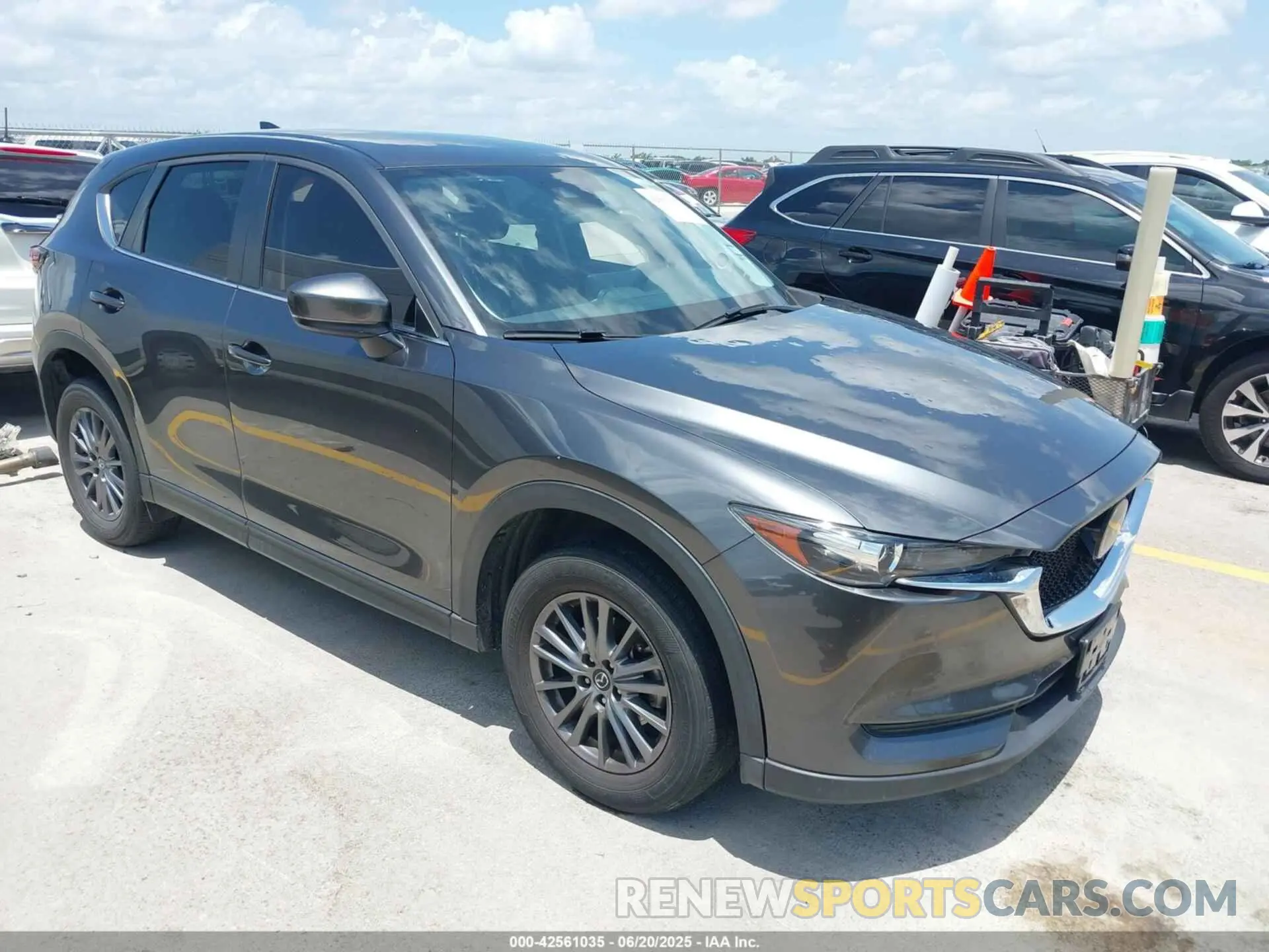 1 Photograph of a damaged car JM3KFACMXM0332701 MAZDA CX-5 2021