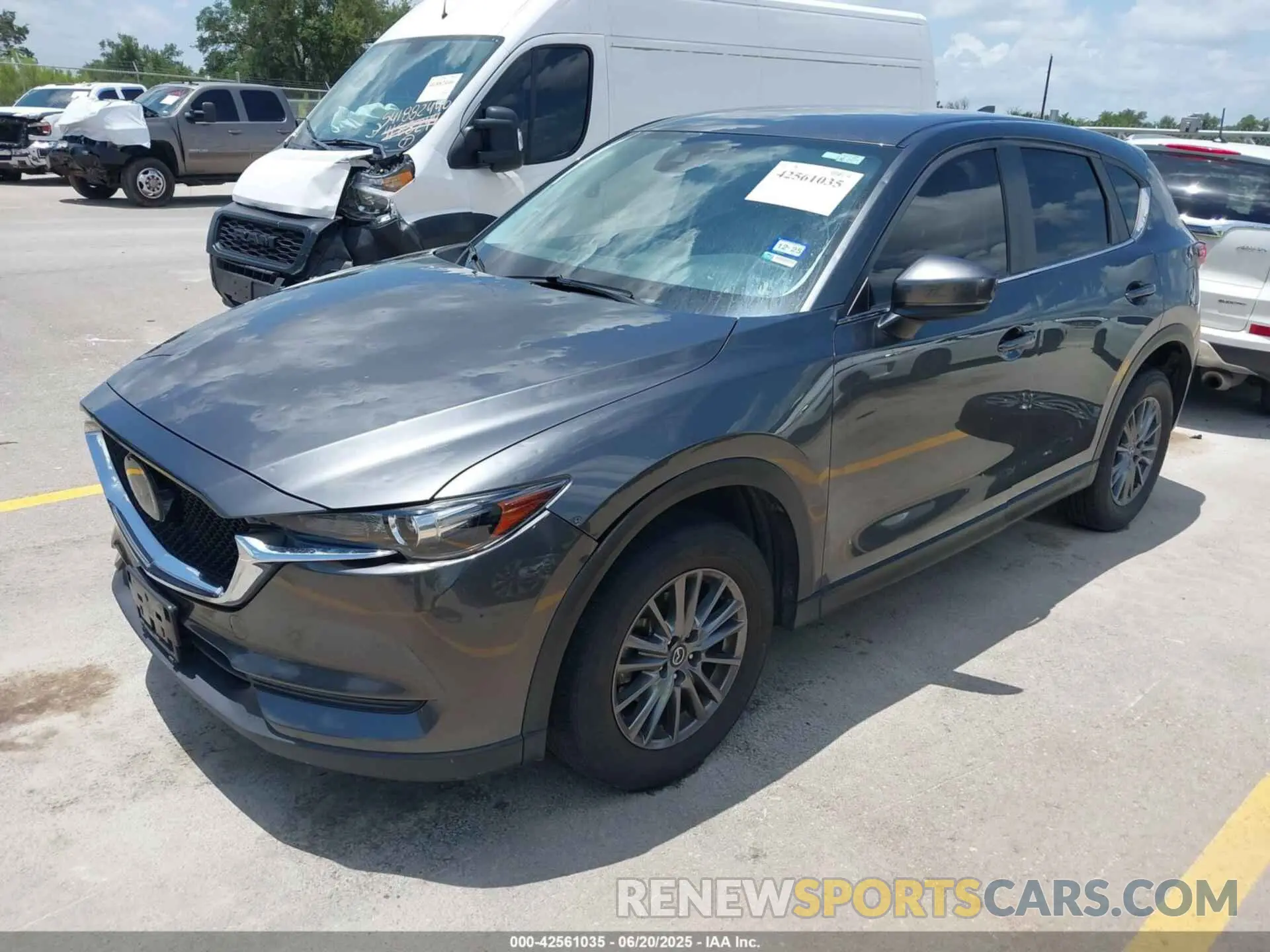 2 Photograph of a damaged car JM3KFACMXM0332701 MAZDA CX-5 2021