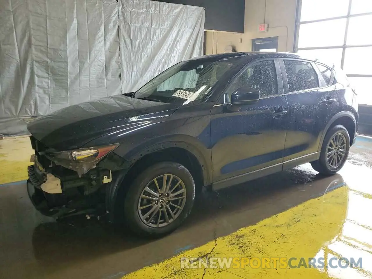 1 Фотография поврежденного автомобиля JM3KFACMXM0334139 MAZDA CX-5 2021