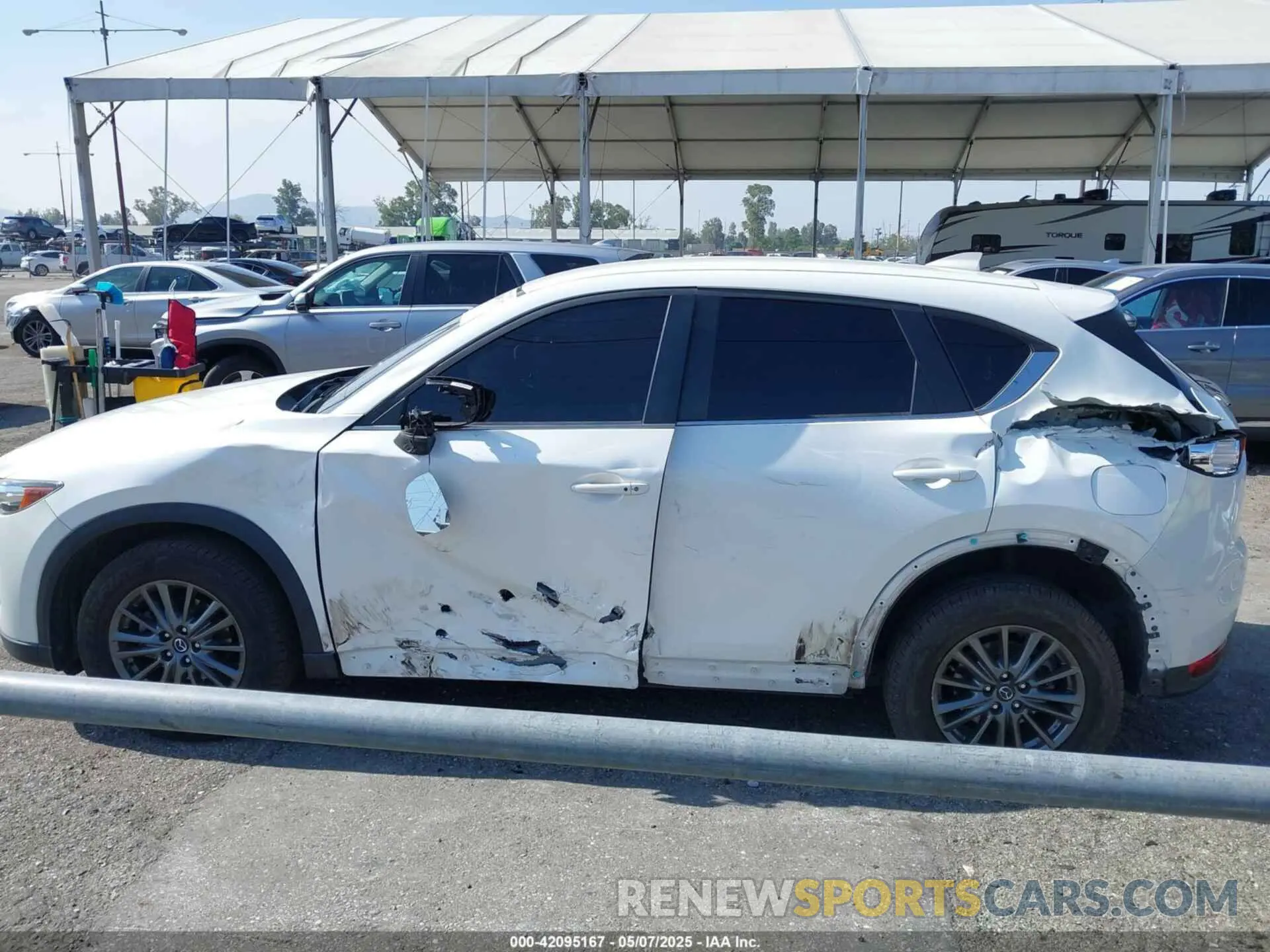 14 Фотография поврежденного автомобиля JM3KFACMXM0369795 MAZDA CX-5 2021