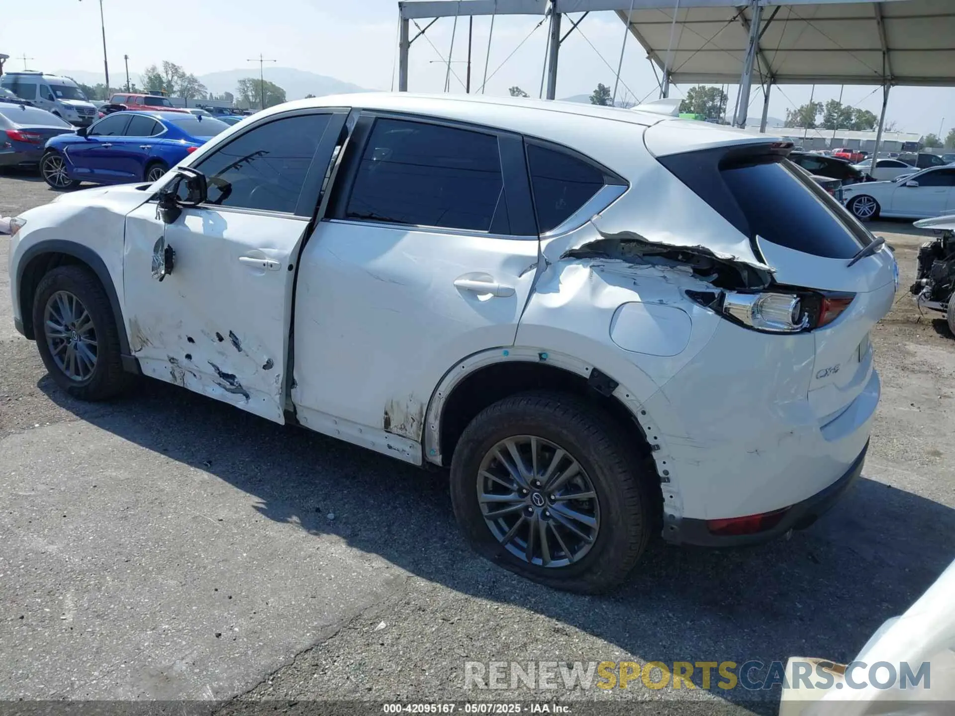 3 Фотография поврежденного автомобиля JM3KFACMXM0369795 MAZDA CX-5 2021