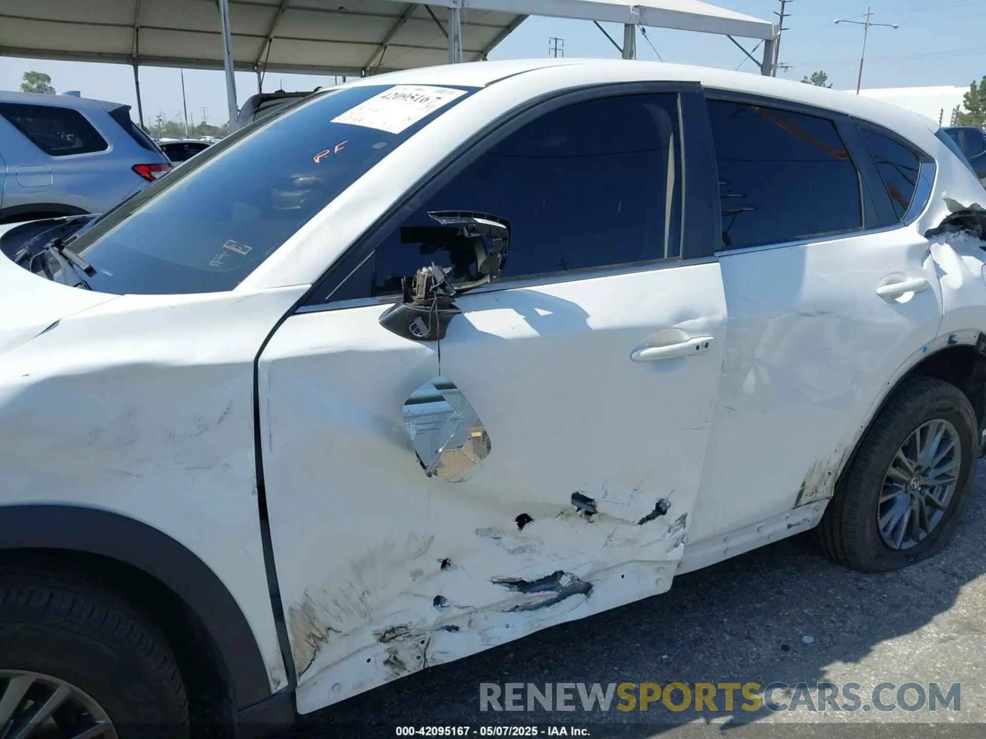 6 Фотография поврежденного автомобиля JM3KFACMXM0369795 MAZDA CX-5 2021