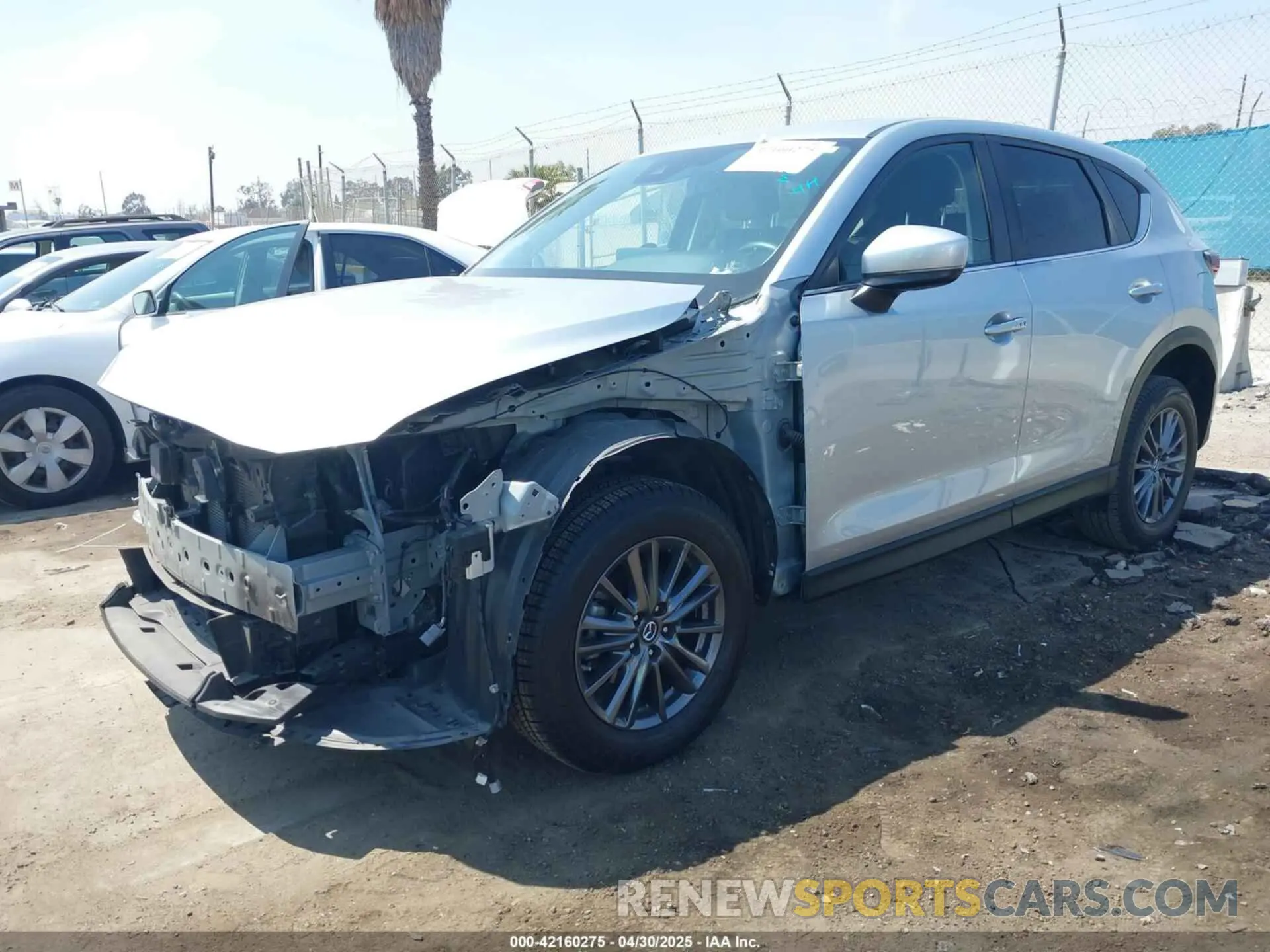 2 Фотография поврежденного автомобиля JM3KFACMXM0408708 MAZDA CX-5 2021