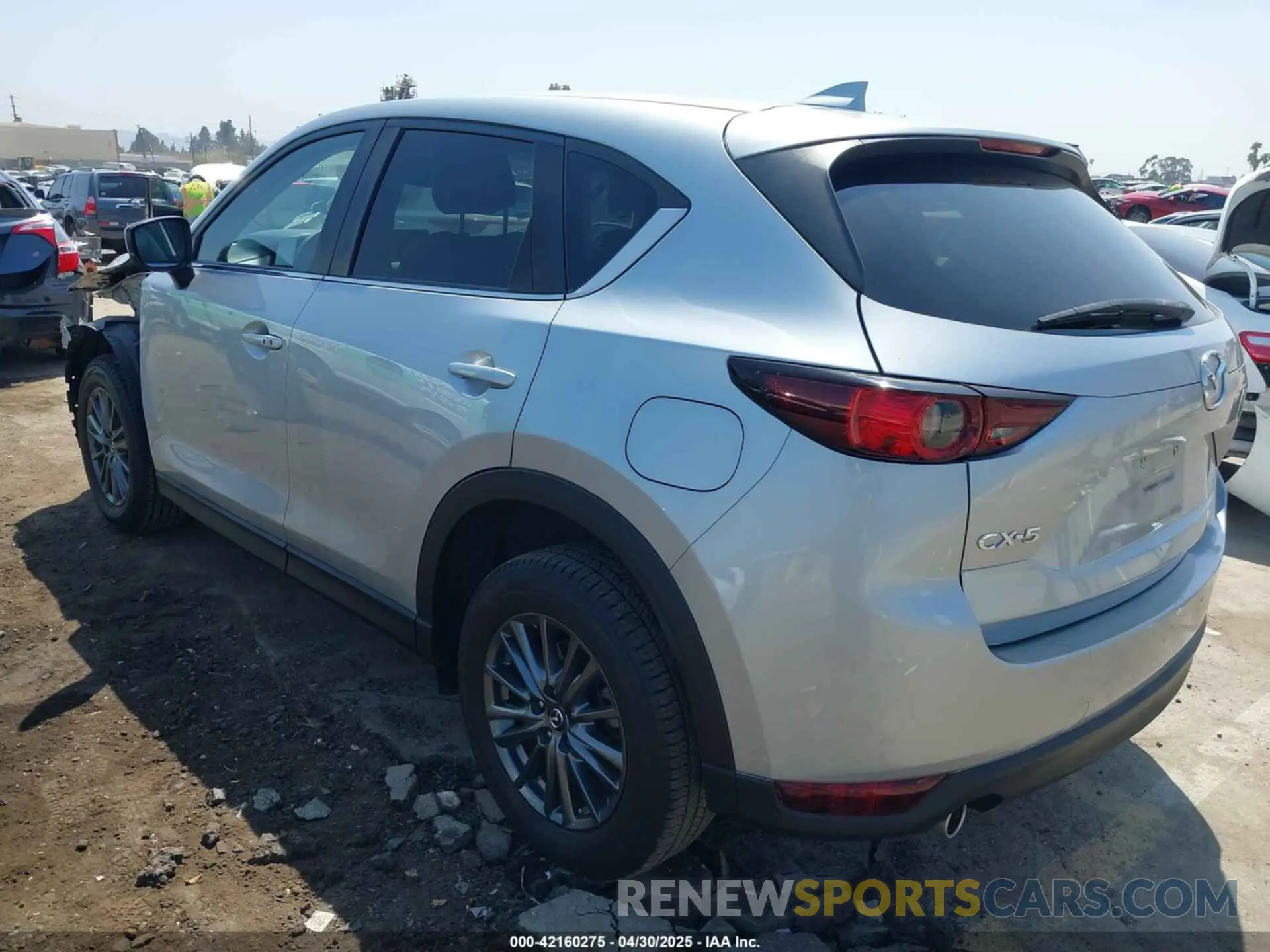 3 Фотография поврежденного автомобиля JM3KFACMXM0408708 MAZDA CX-5 2021