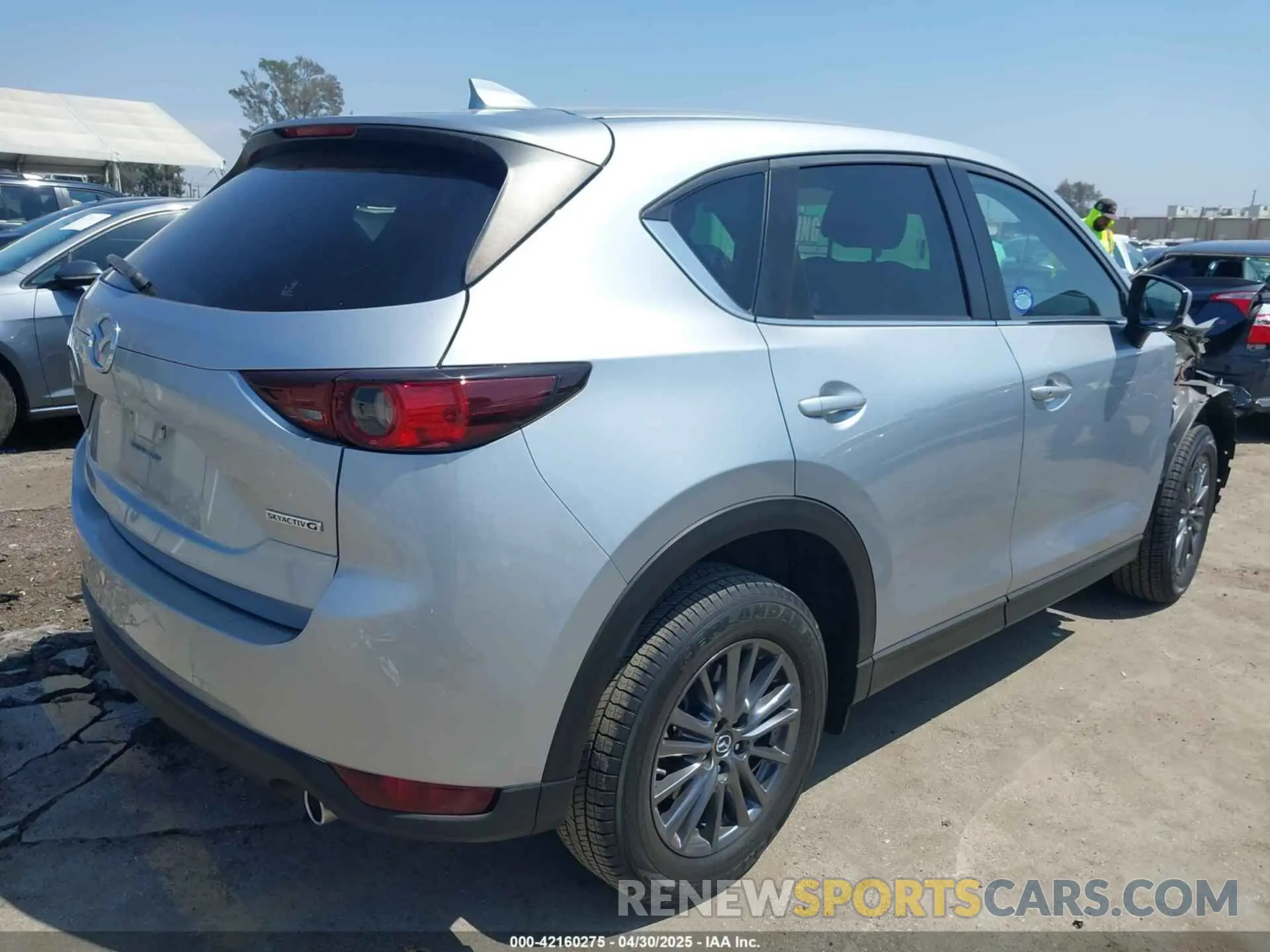 4 Фотография поврежденного автомобиля JM3KFACMXM0408708 MAZDA CX-5 2021